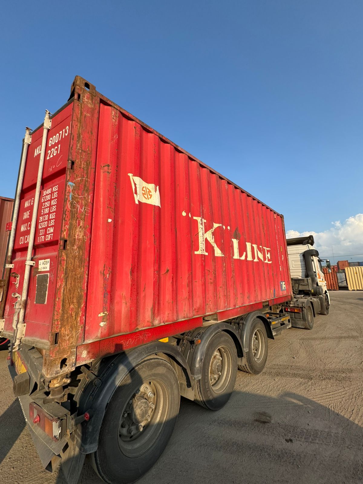 Морской контейнер AKLU6007135