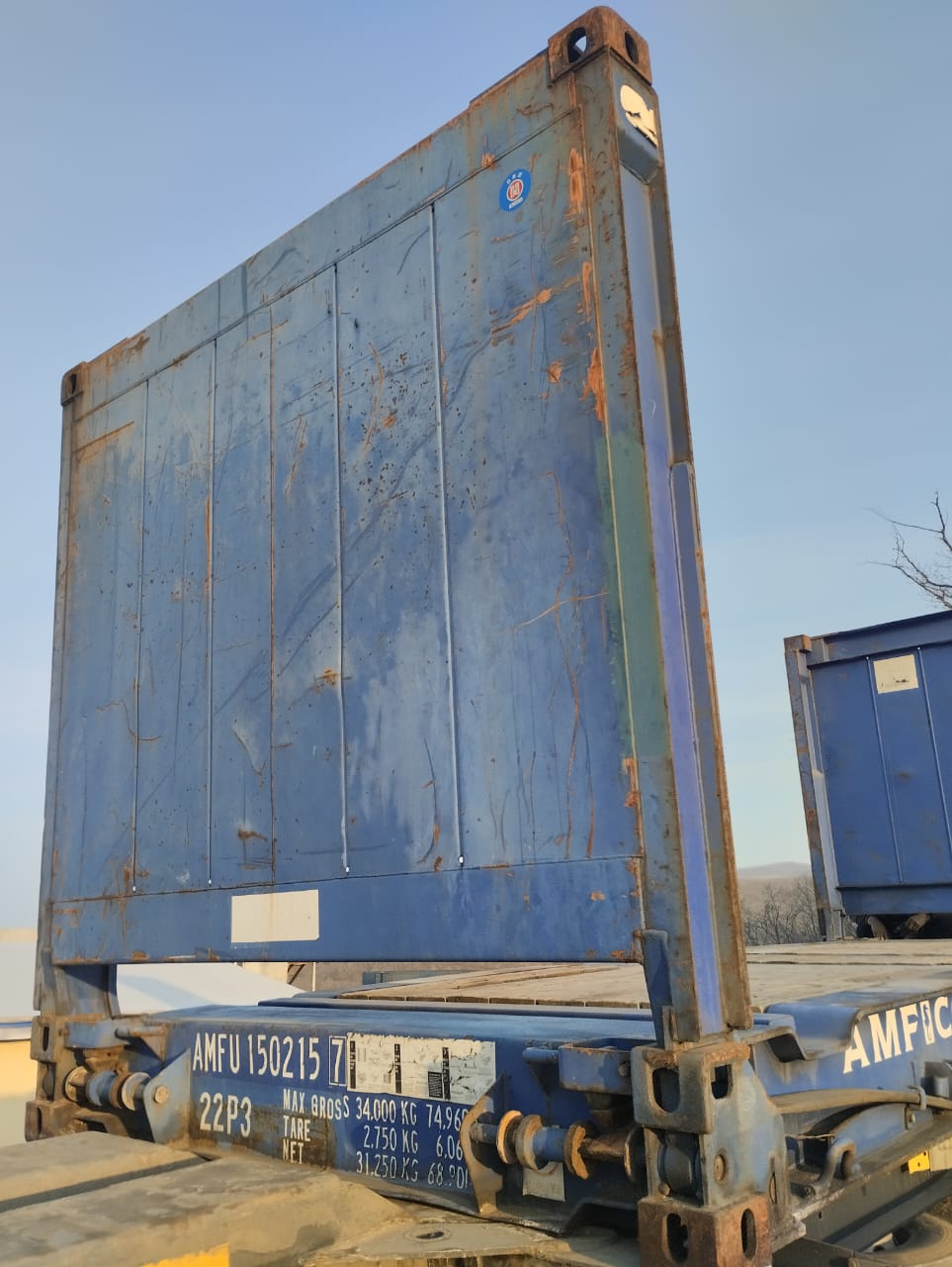 Морской контейнер AMFU1502157