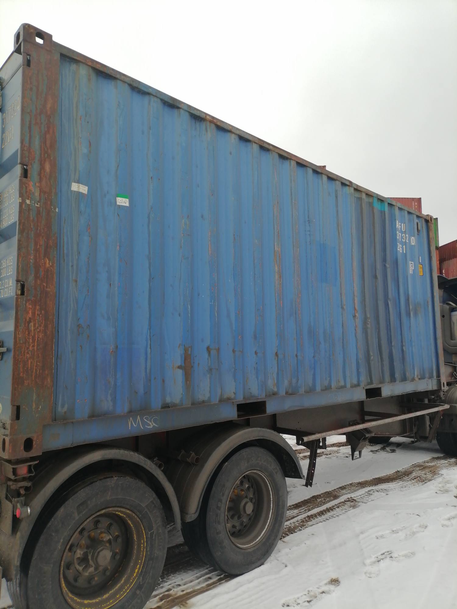Морской контейнер AMFU3173240