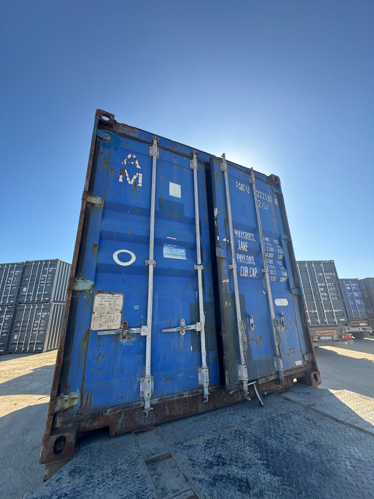 Морской контейнер AMFU3221328