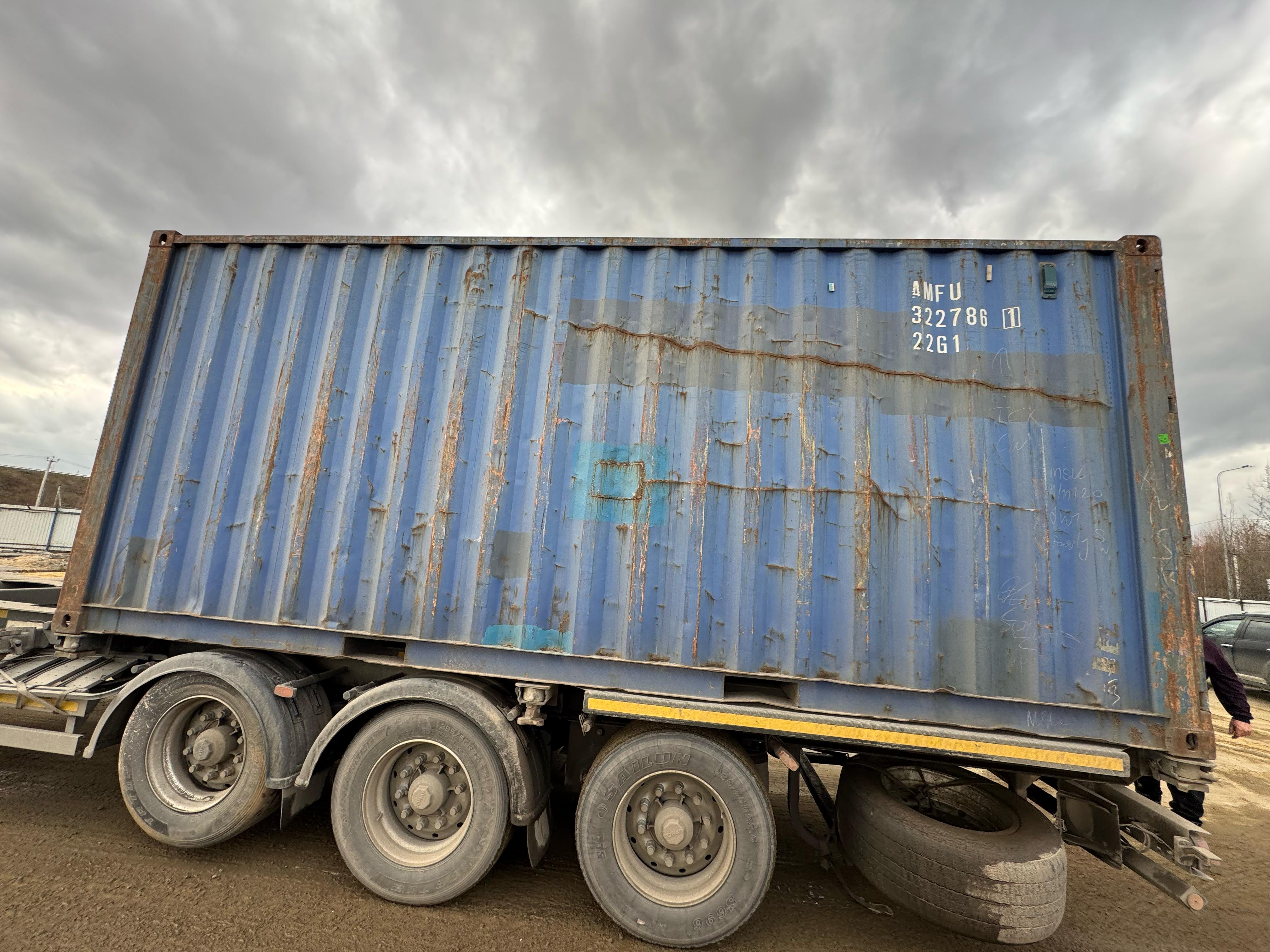 Морской контейнер AMFU3227861
