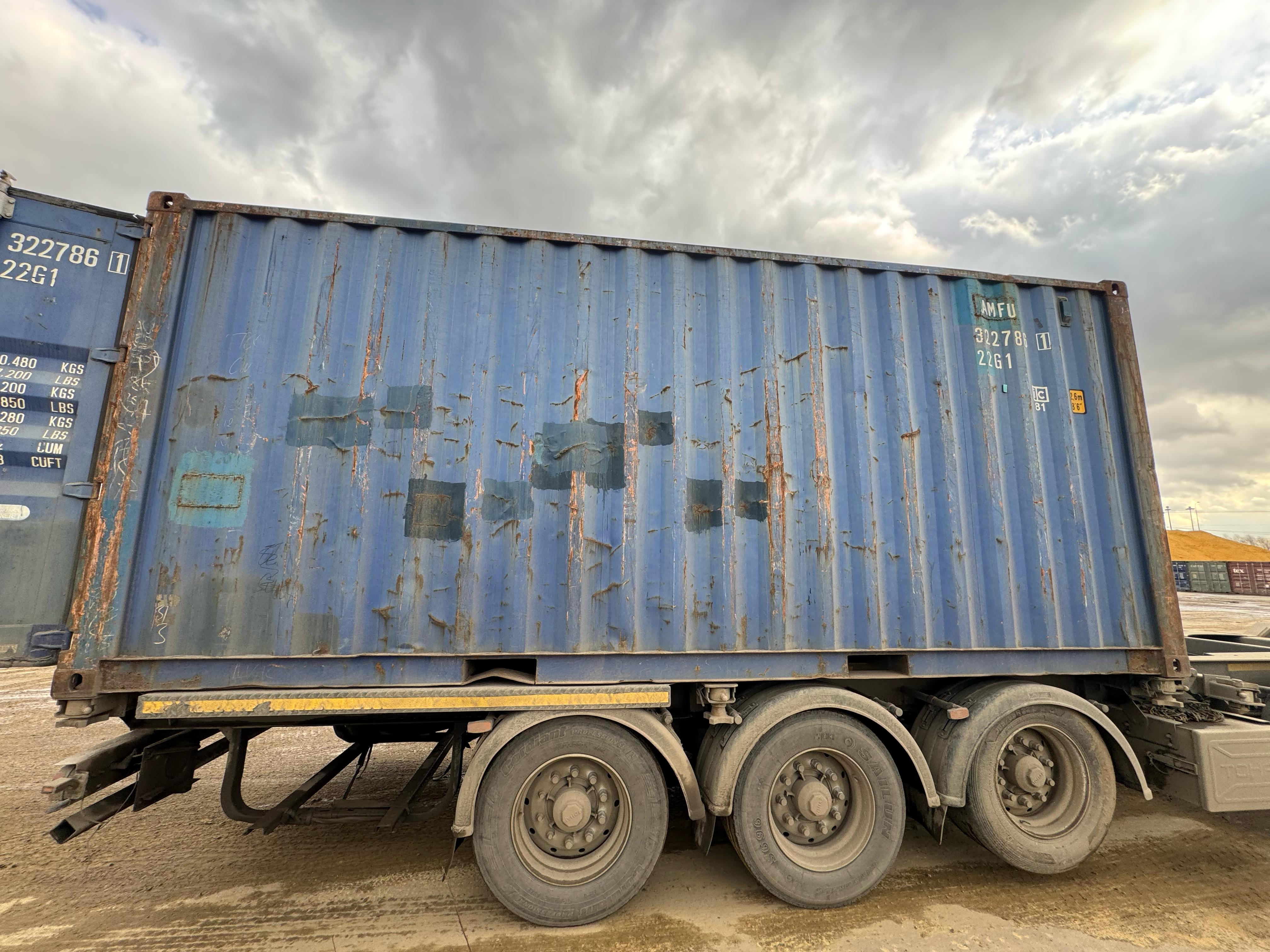 Морской контейнер AMFU3227861