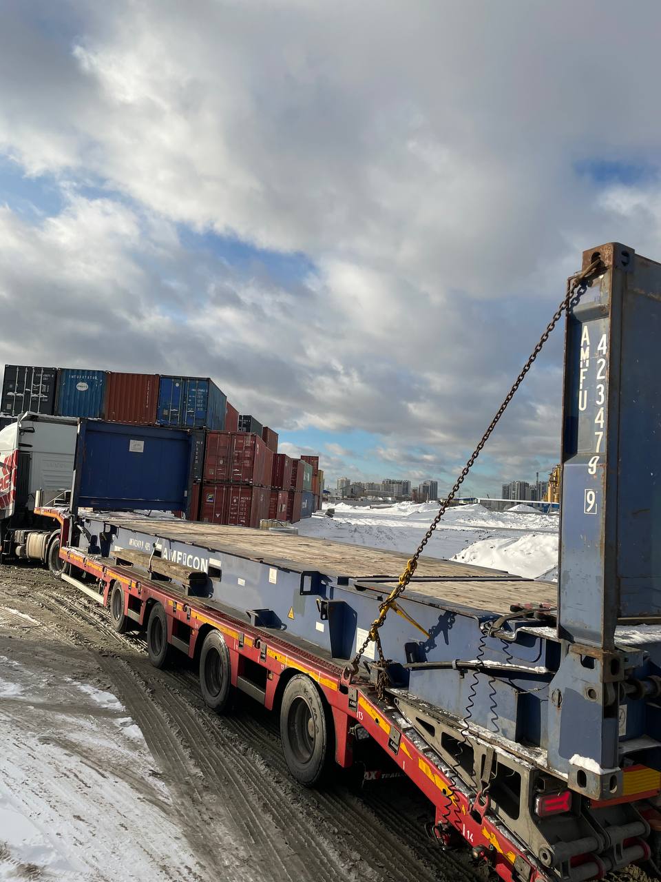 Морской контейнер AMFU4234799