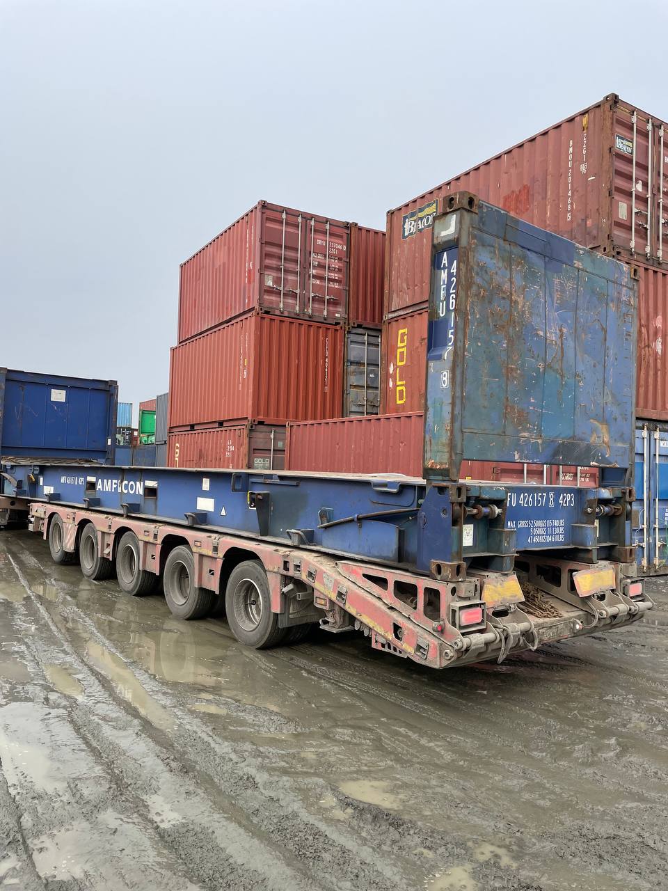 Морской контейнер AMFU4261578