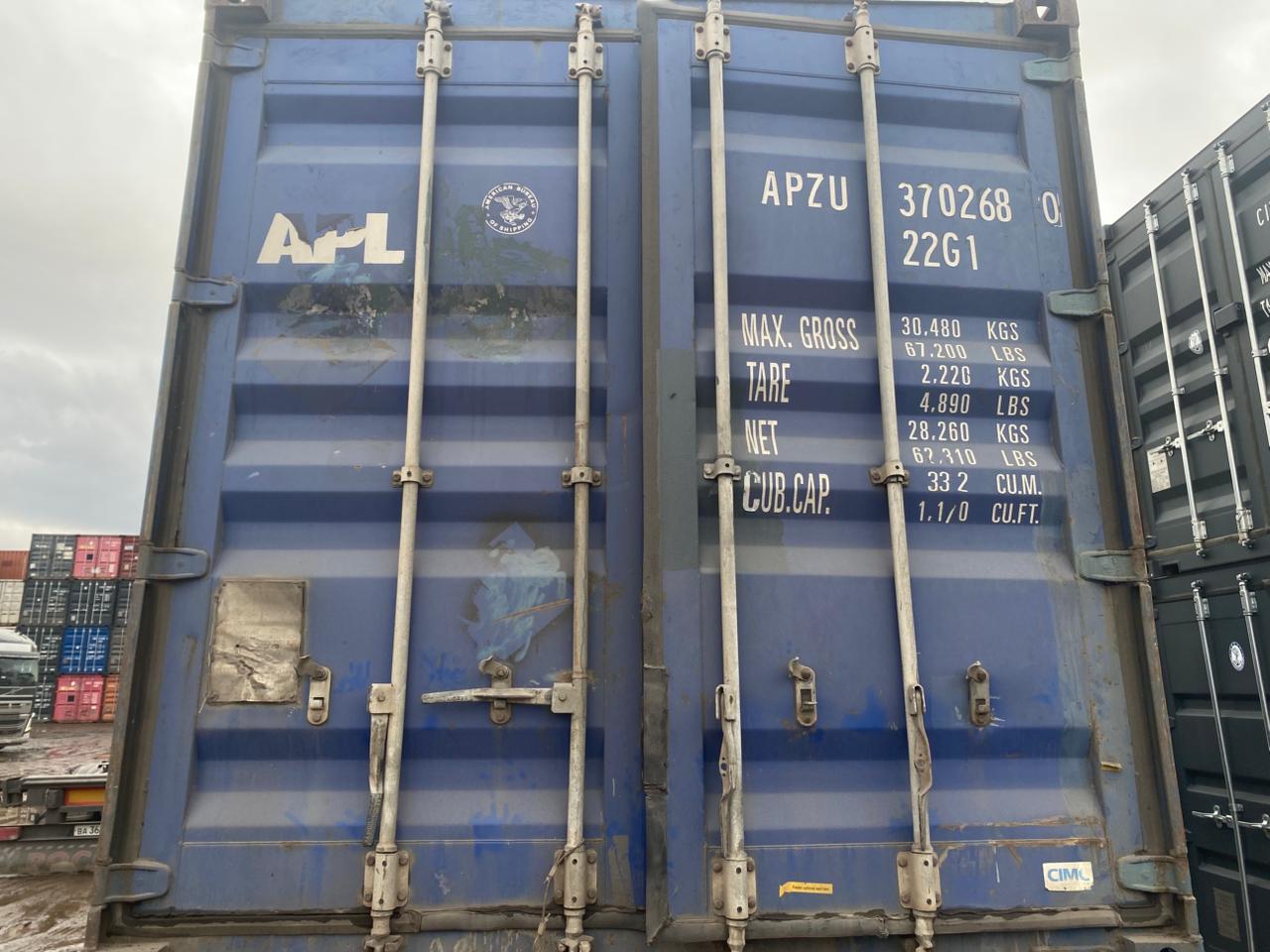 Морской контейнер APZU3702680