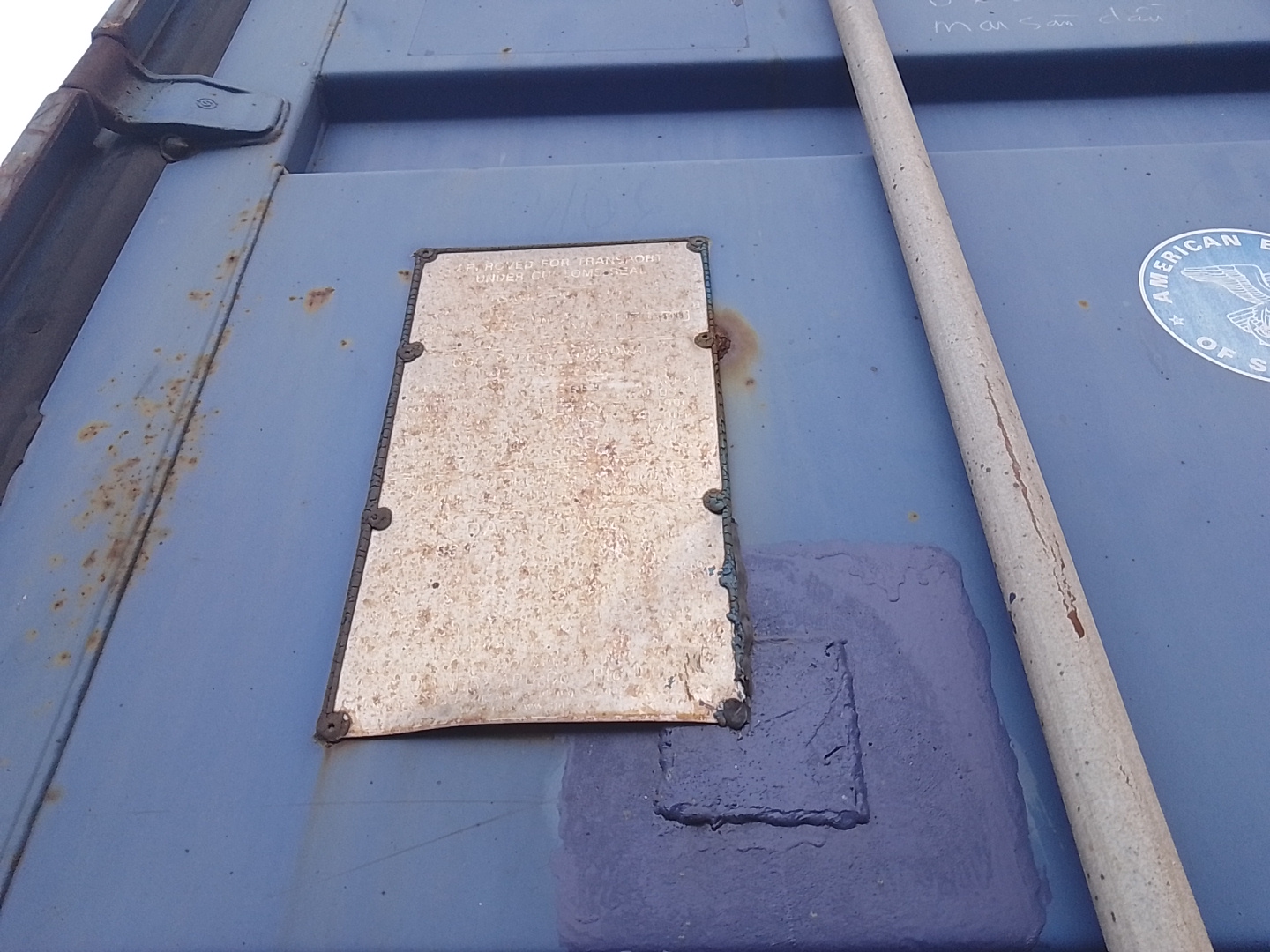 Морской контейнер APZU4325359