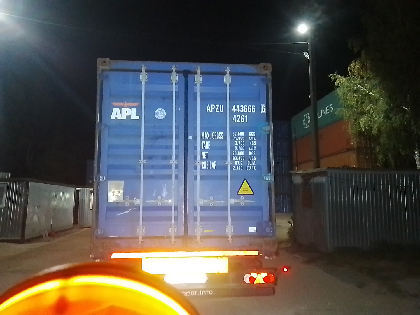 Морской контейнер APZU4436666