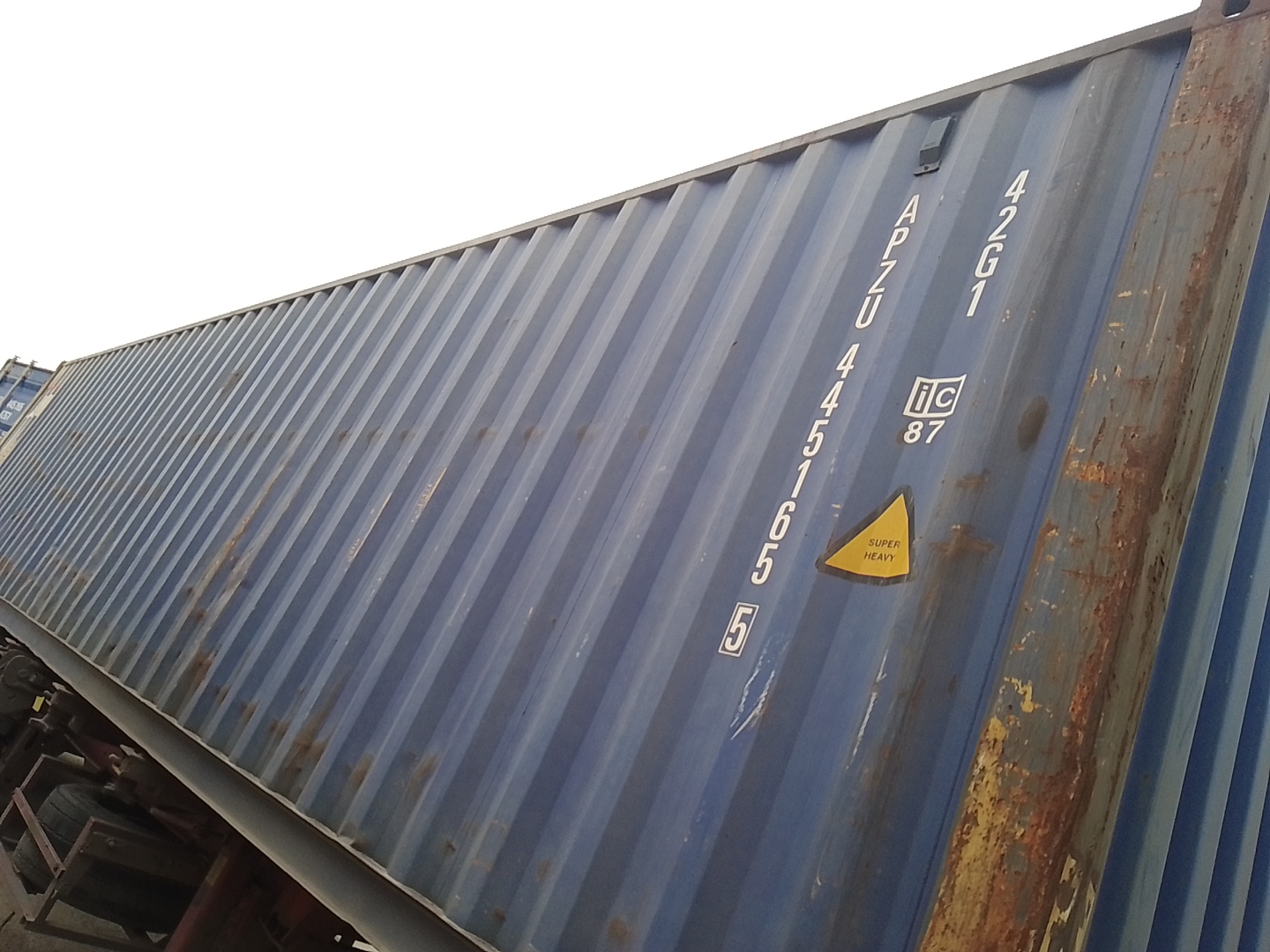 Морской контейнер APZU4451655