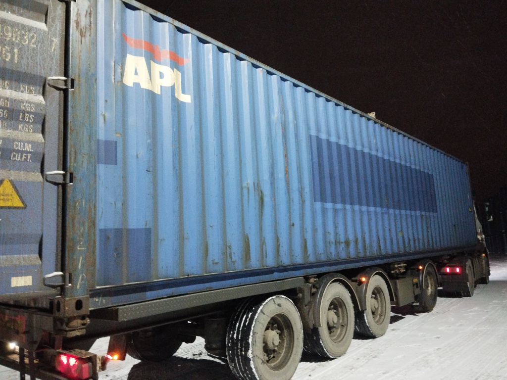 Морской контейнер APZU4490327