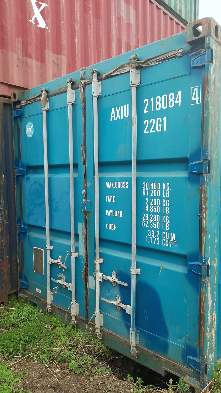 Морской контейнер AXIU2180844