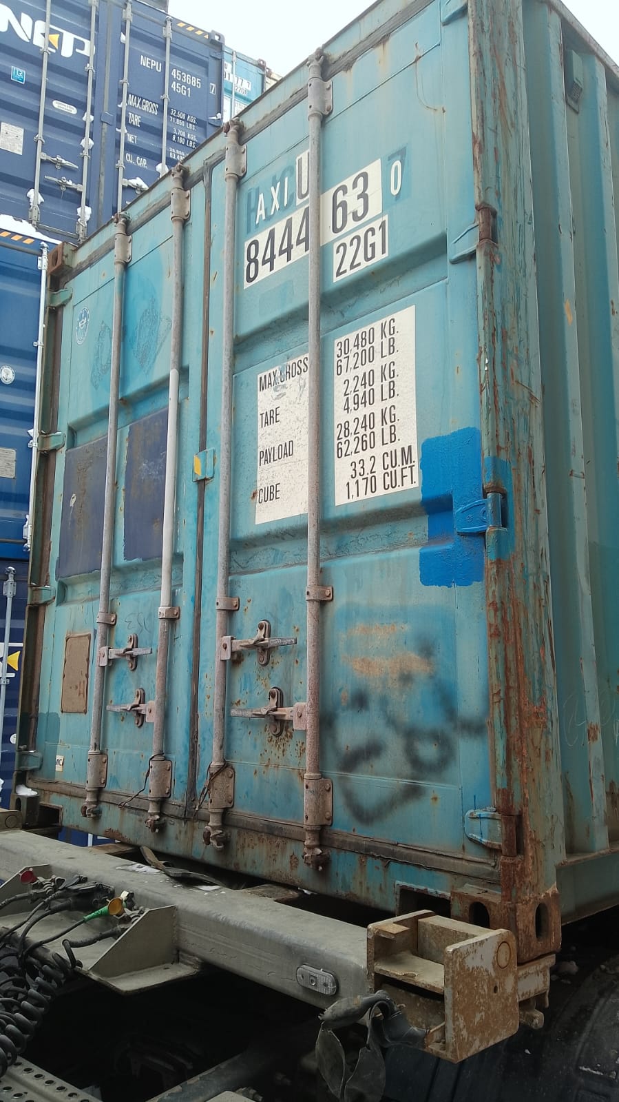 Морской контейнер AXIU8444630