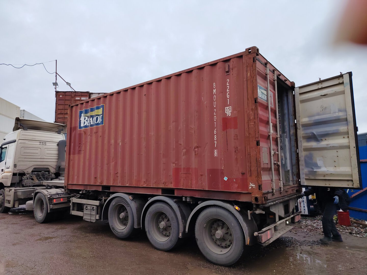 Морской контейнер BMOU2016878