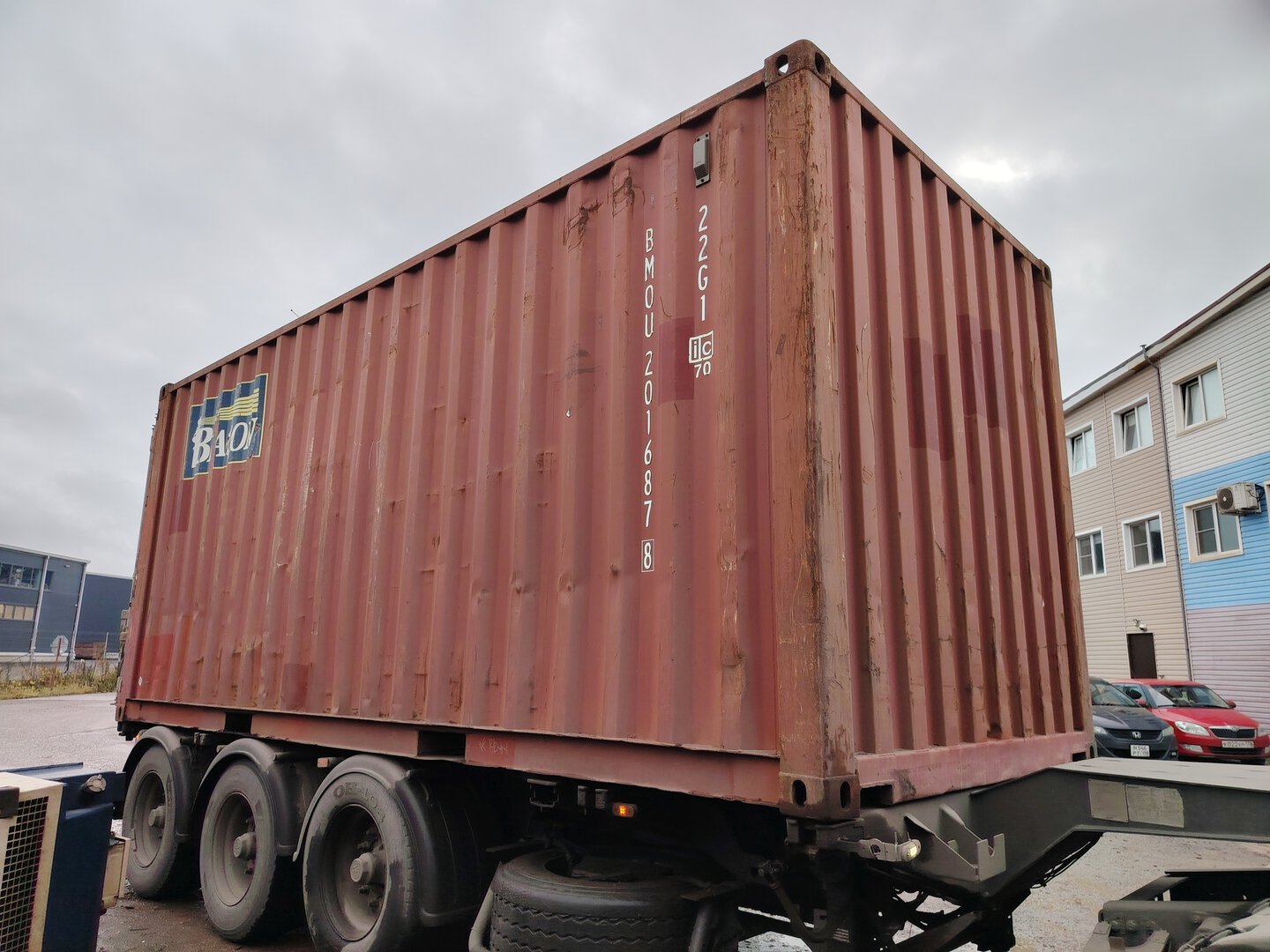 Морской контейнер BMOU2016878