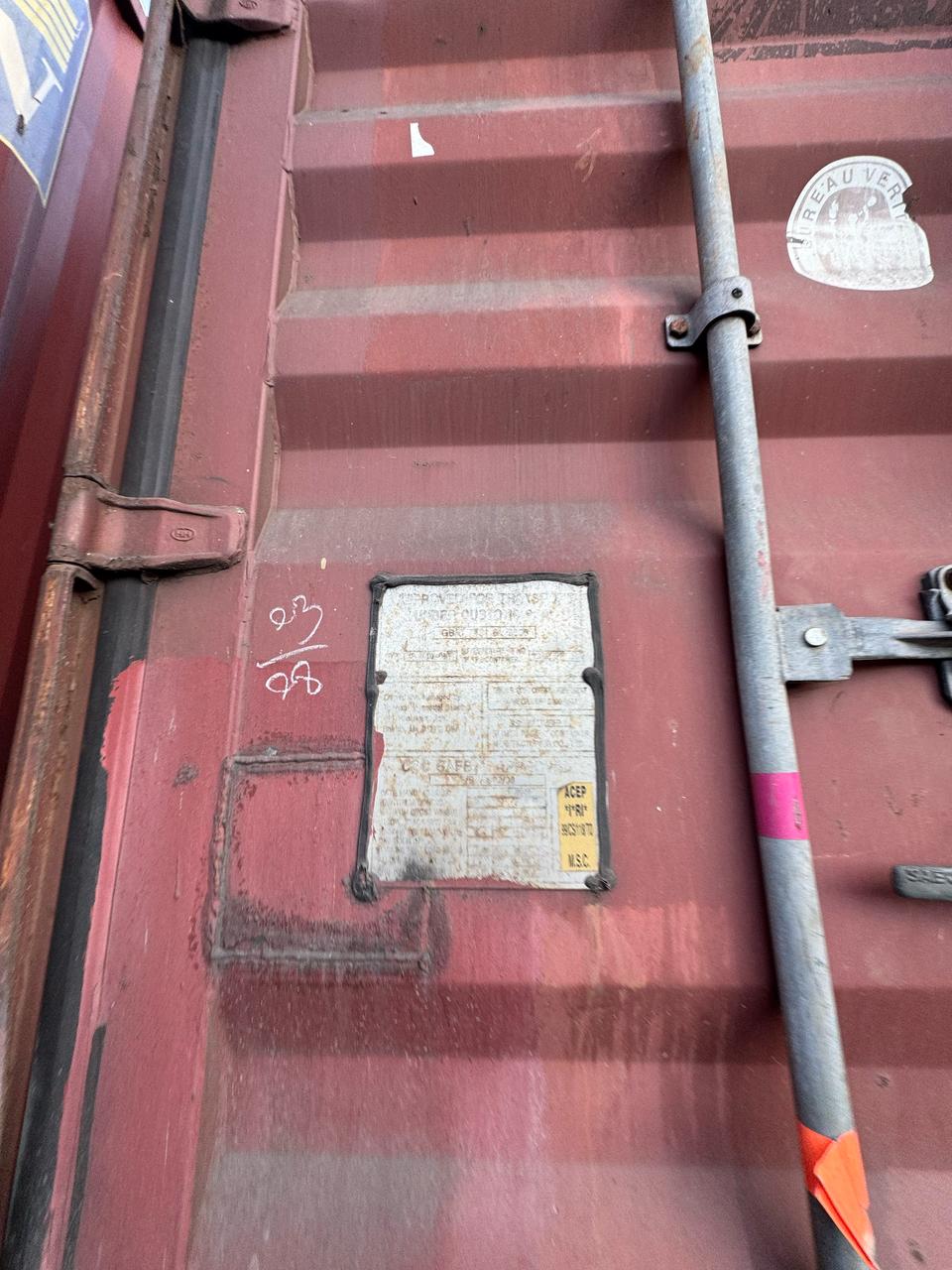 Морской контейнер BMOU2018720