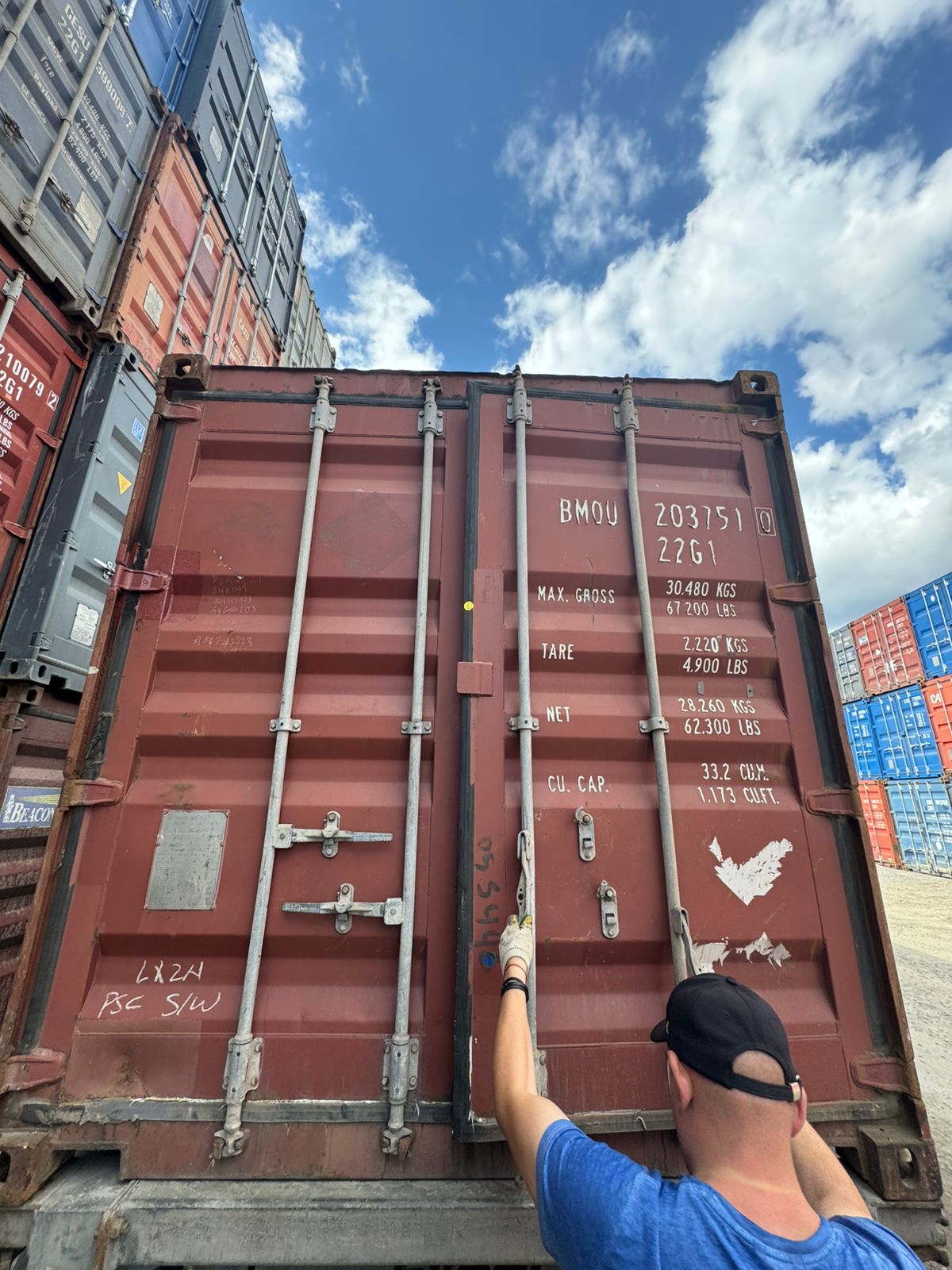 Морской контейнер BMOU2037510