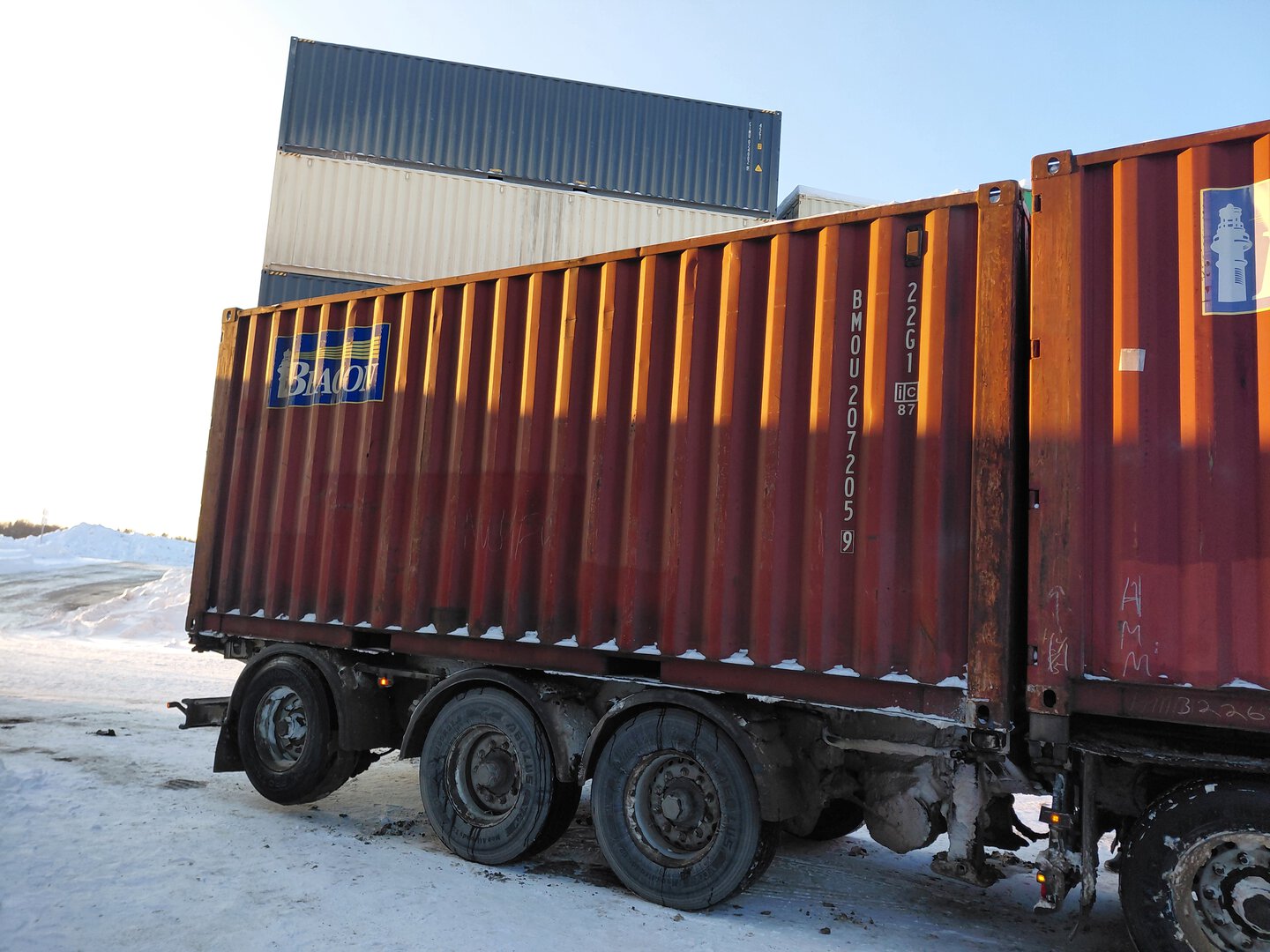 Морской контейнер BMOU2072059