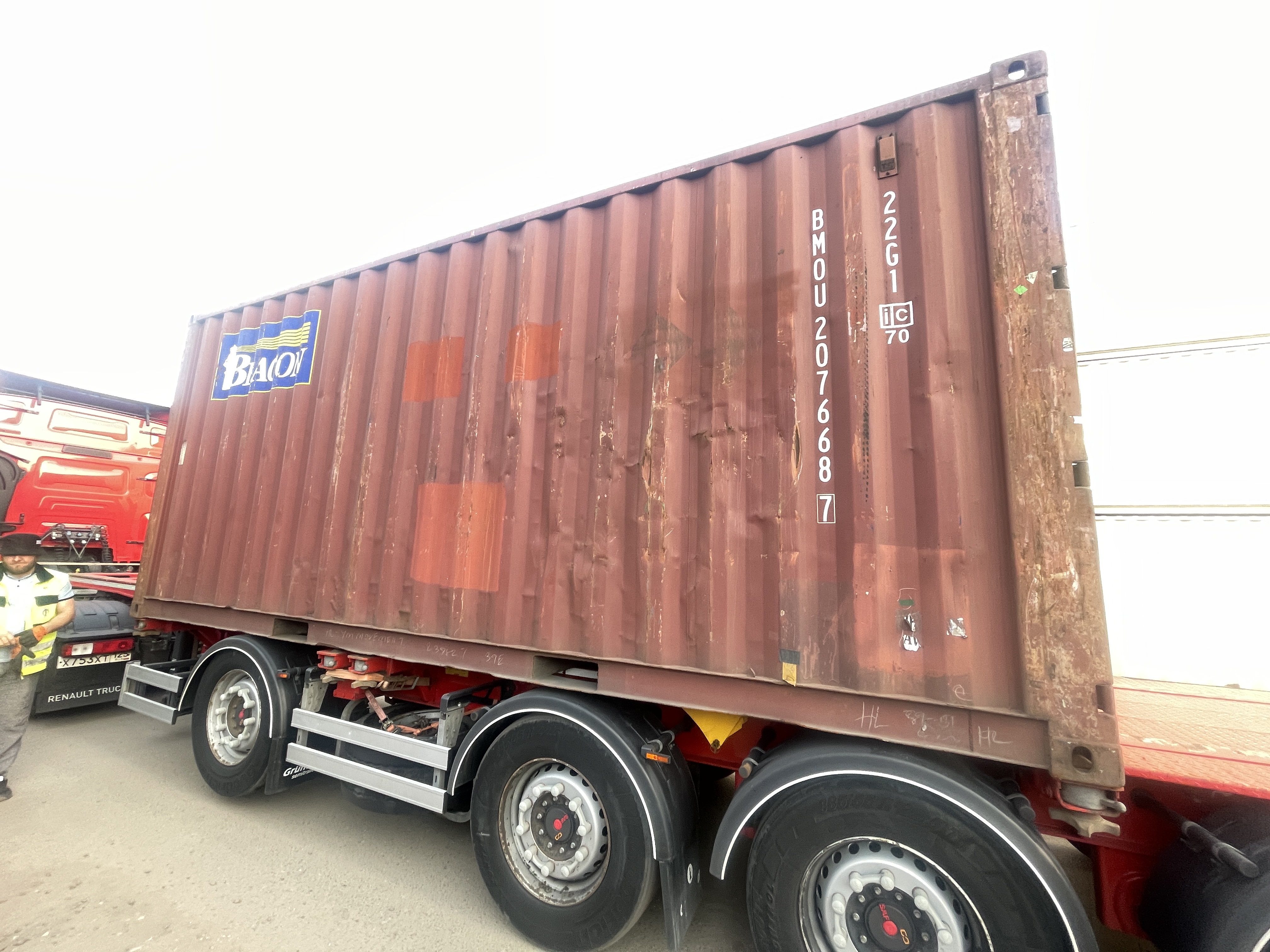 Морской контейнер BMOU2076687