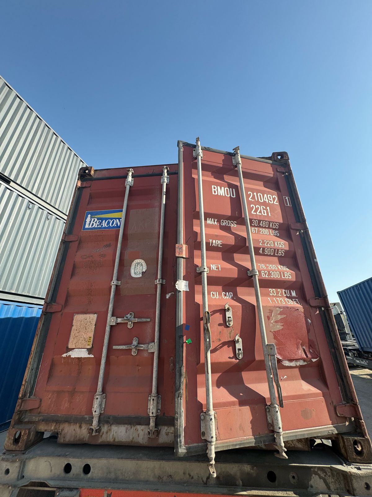Морской контейнер BMOU2104921