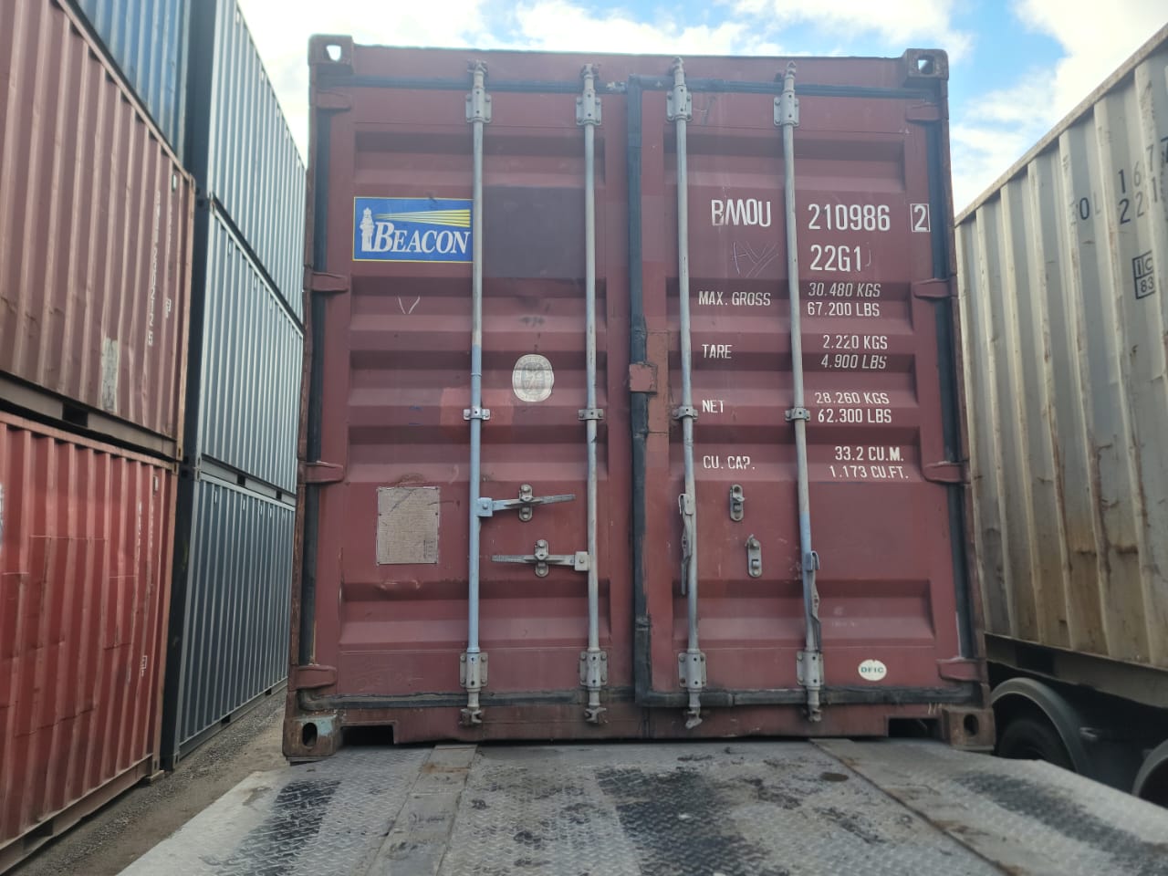 Морской контейнер BMOU2109862