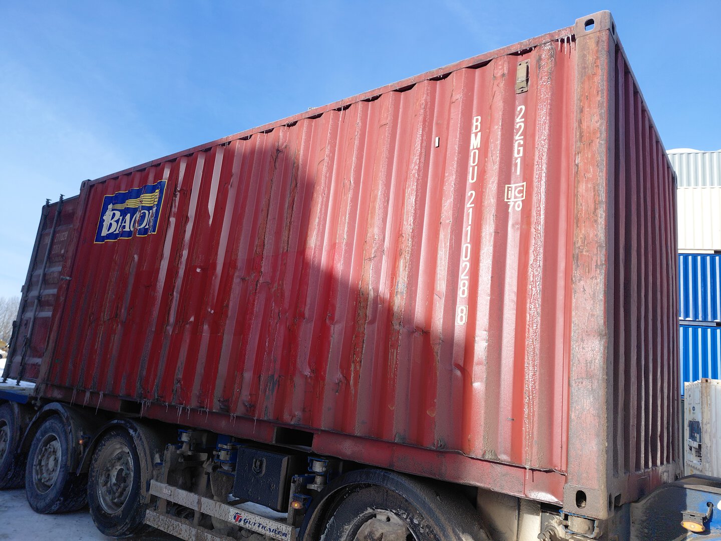 Морской контейнер BMOU2110288