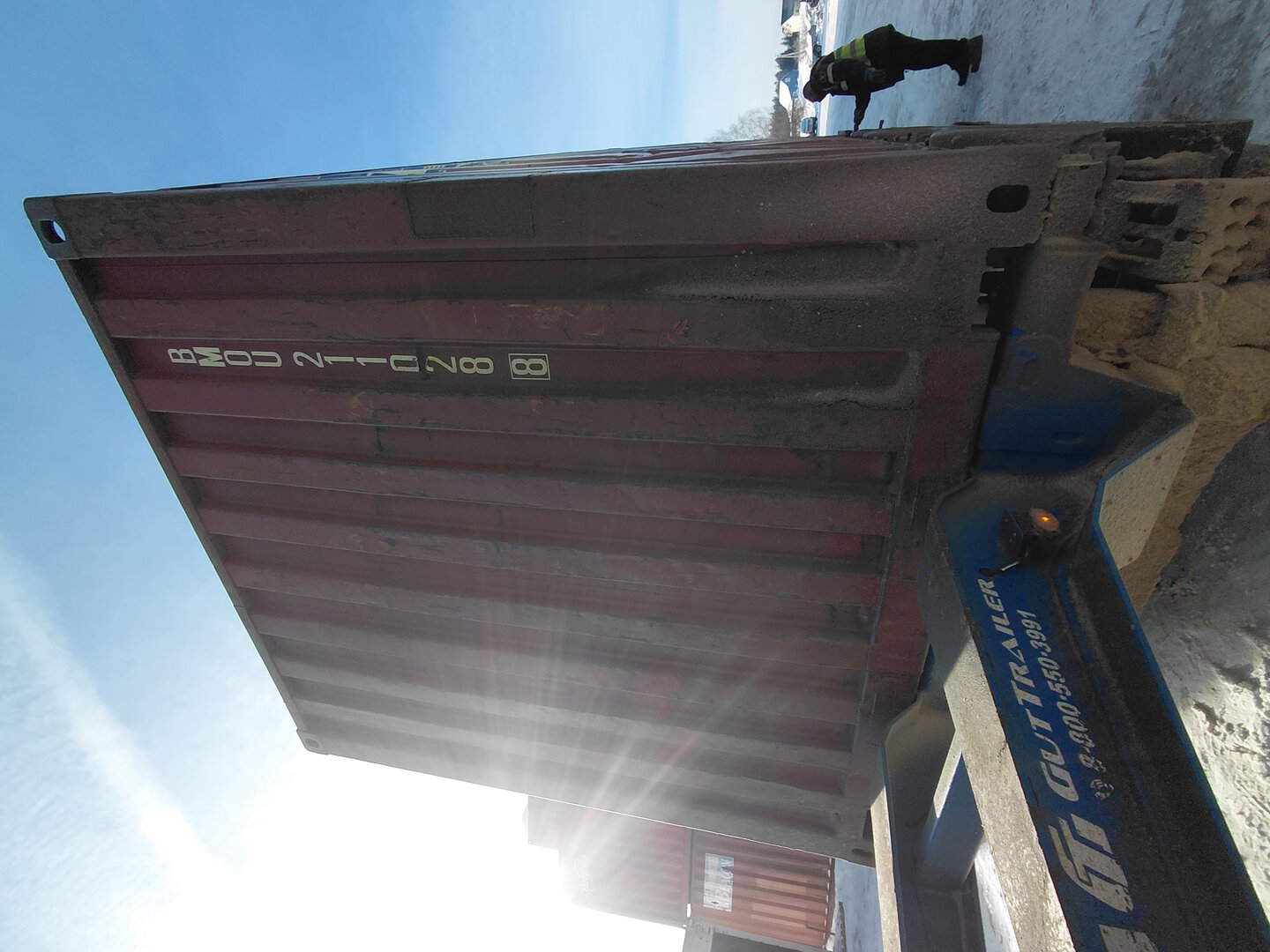 Морской контейнер BMOU2110288