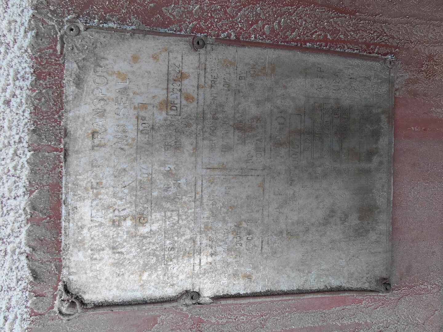 Морской контейнер BMOU2110288