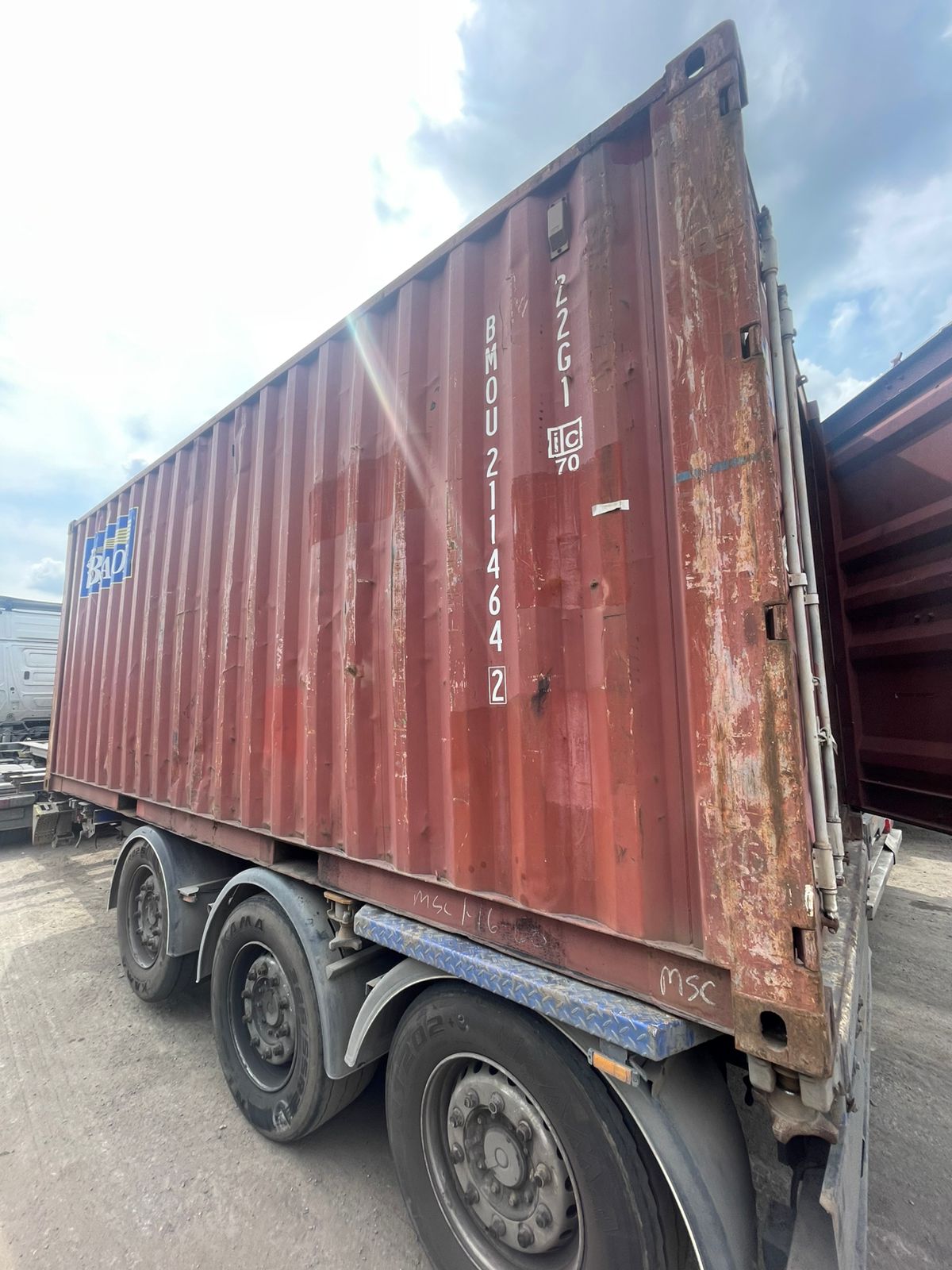 Морской контейнер BMOU2114642