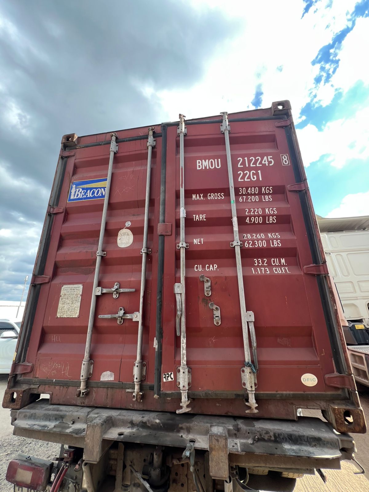 Морской контейнер BMOU2122458