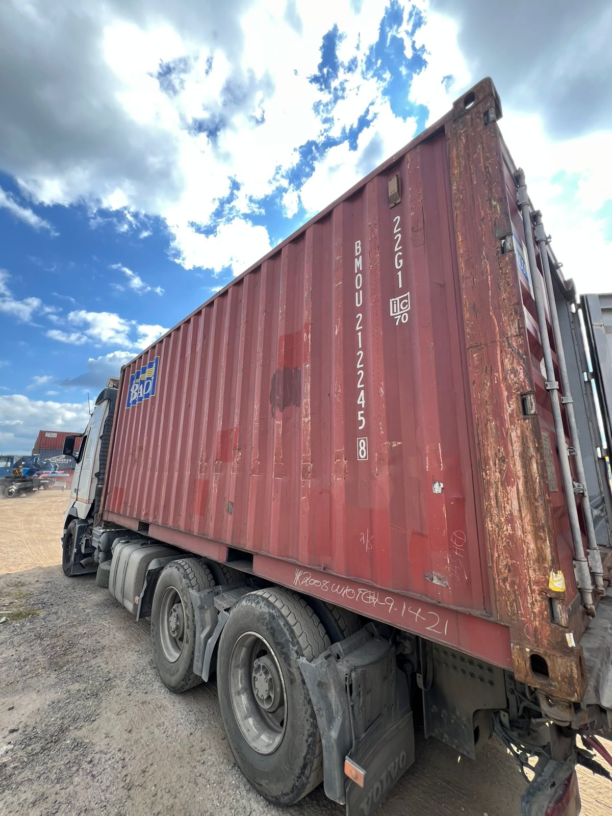 Морской контейнер BMOU2122458