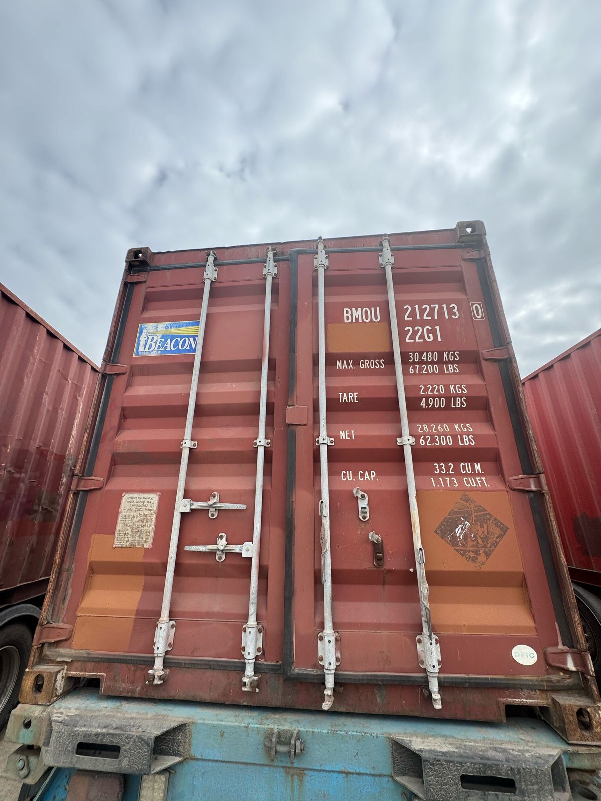 Морской контейнер BMOU2127130