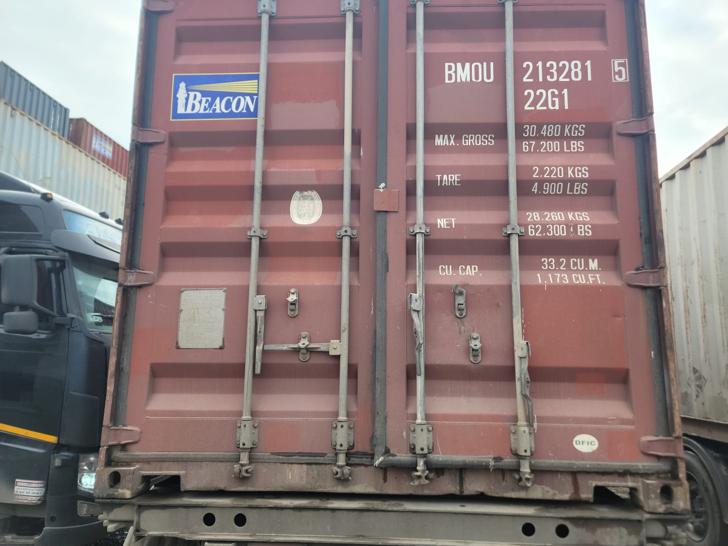 Морской контейнер BMOU2132815
