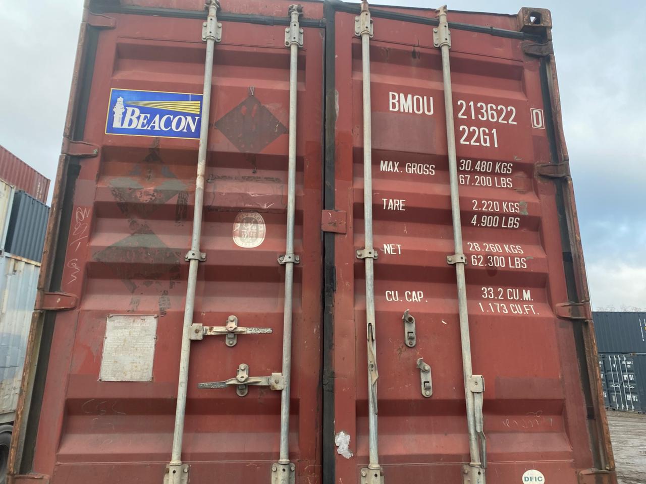 Морской контейнер BMOU2136220