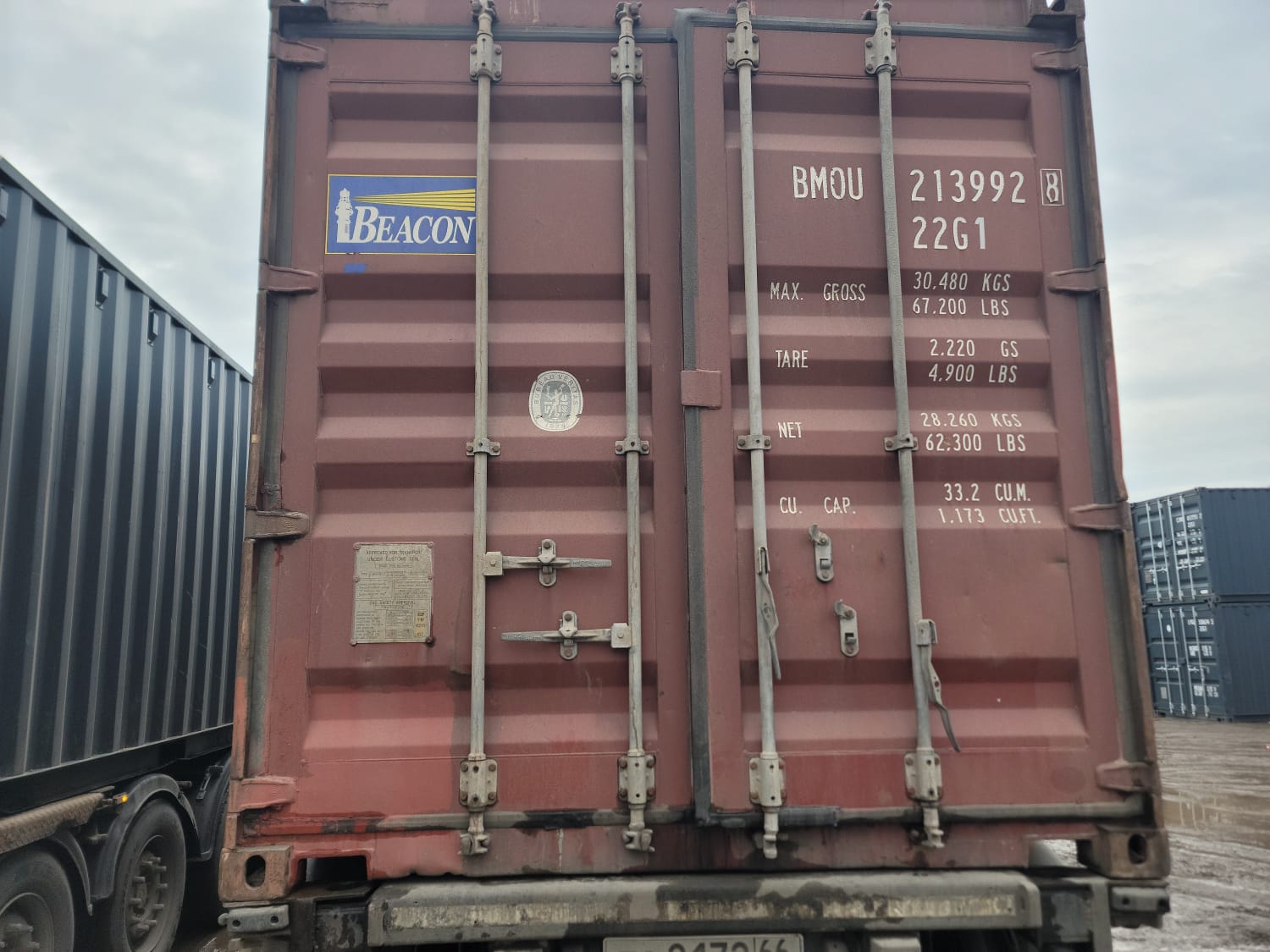 Морской контейнер BMOU2139928