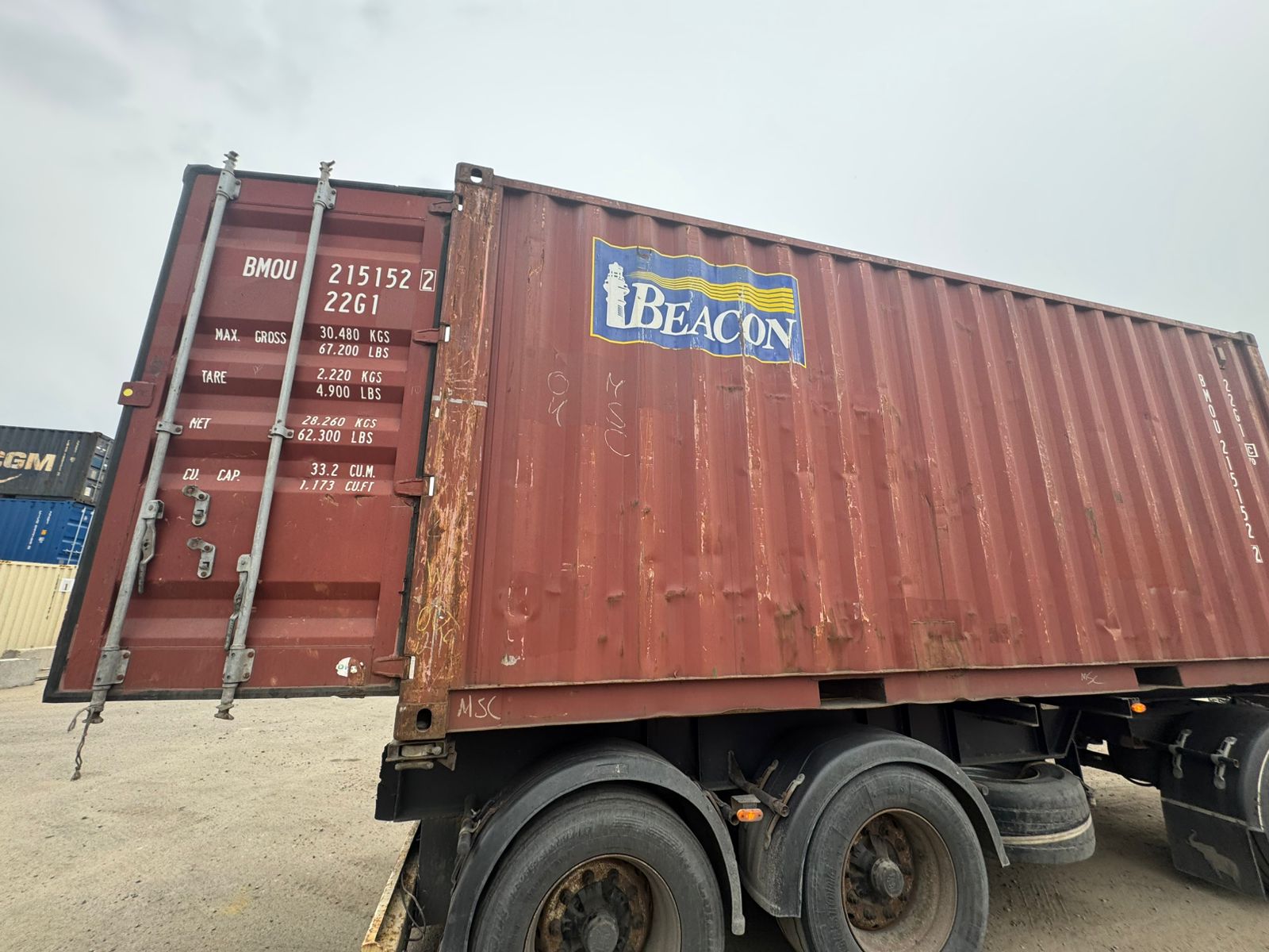 Морской контейнер BMOU2151522