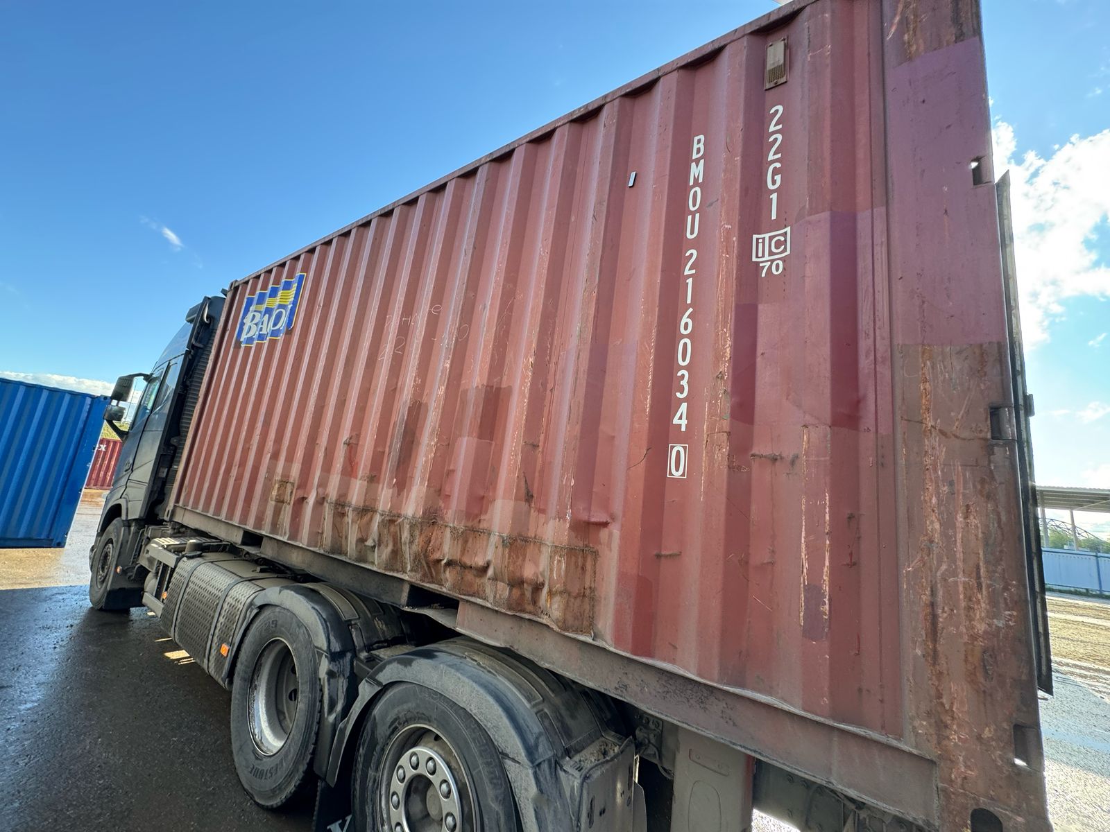 Морской контейнер BMOU2160340