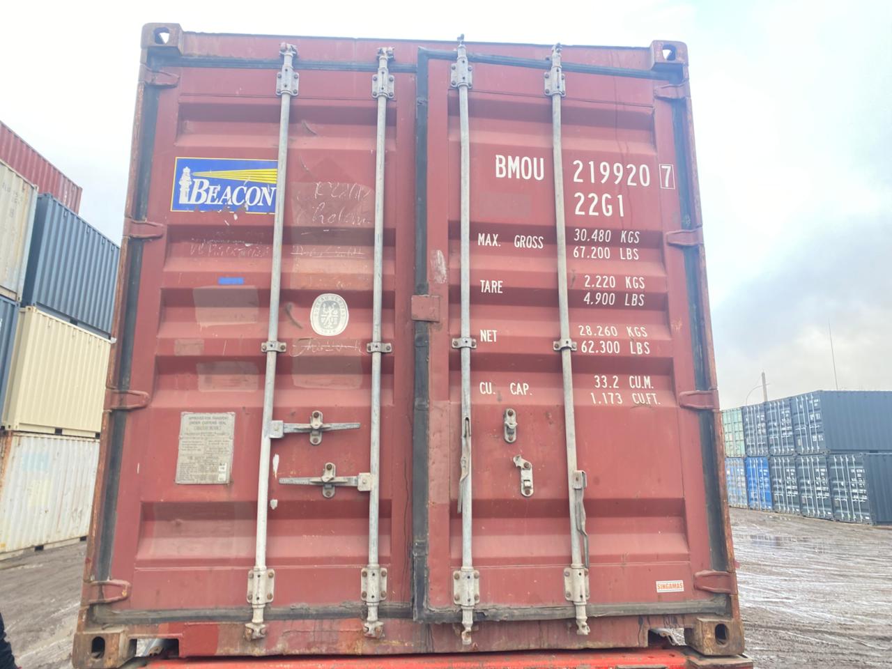 Морской контейнер BMOU2199207