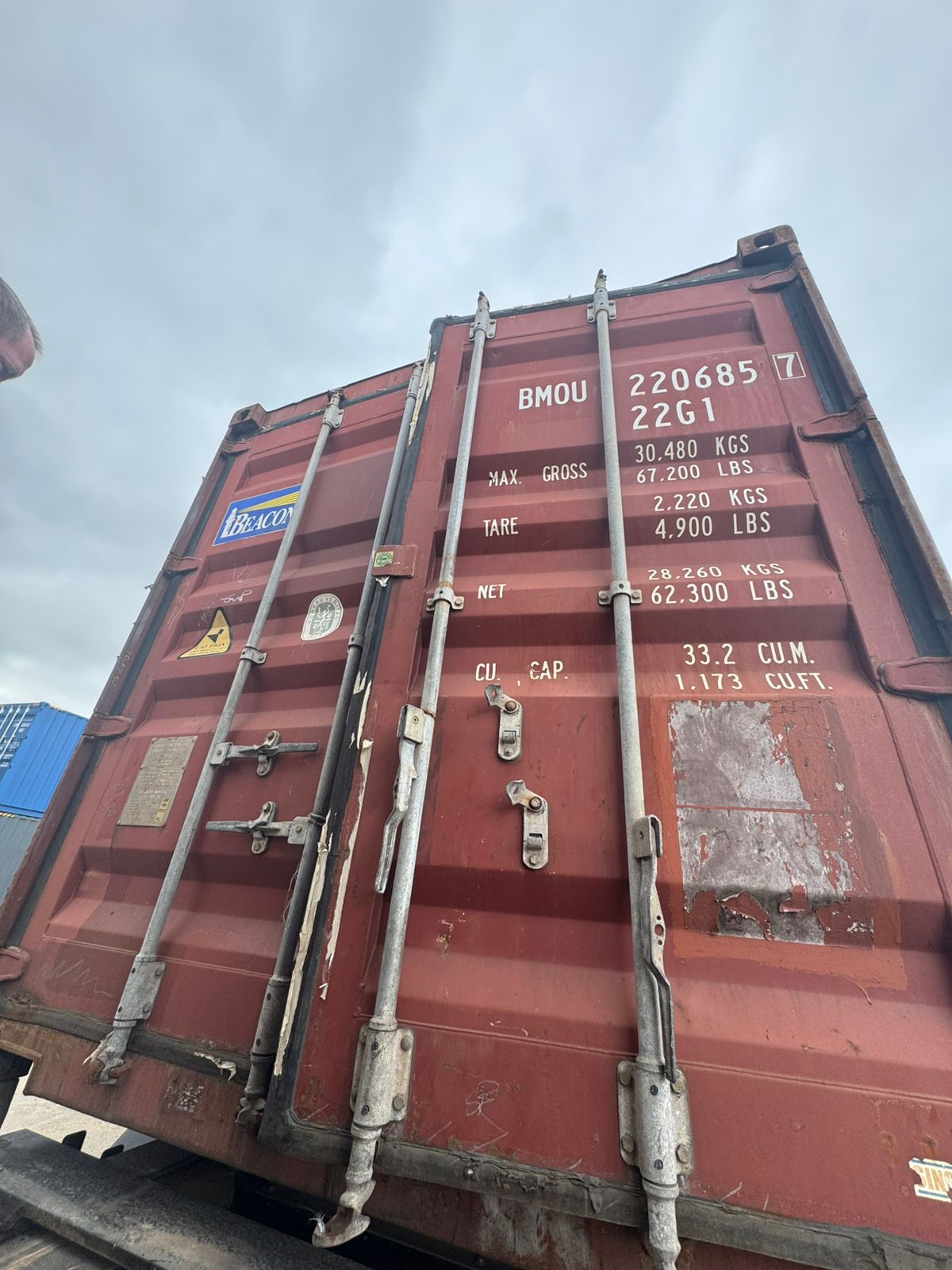 Морской контейнер BMOU2206857