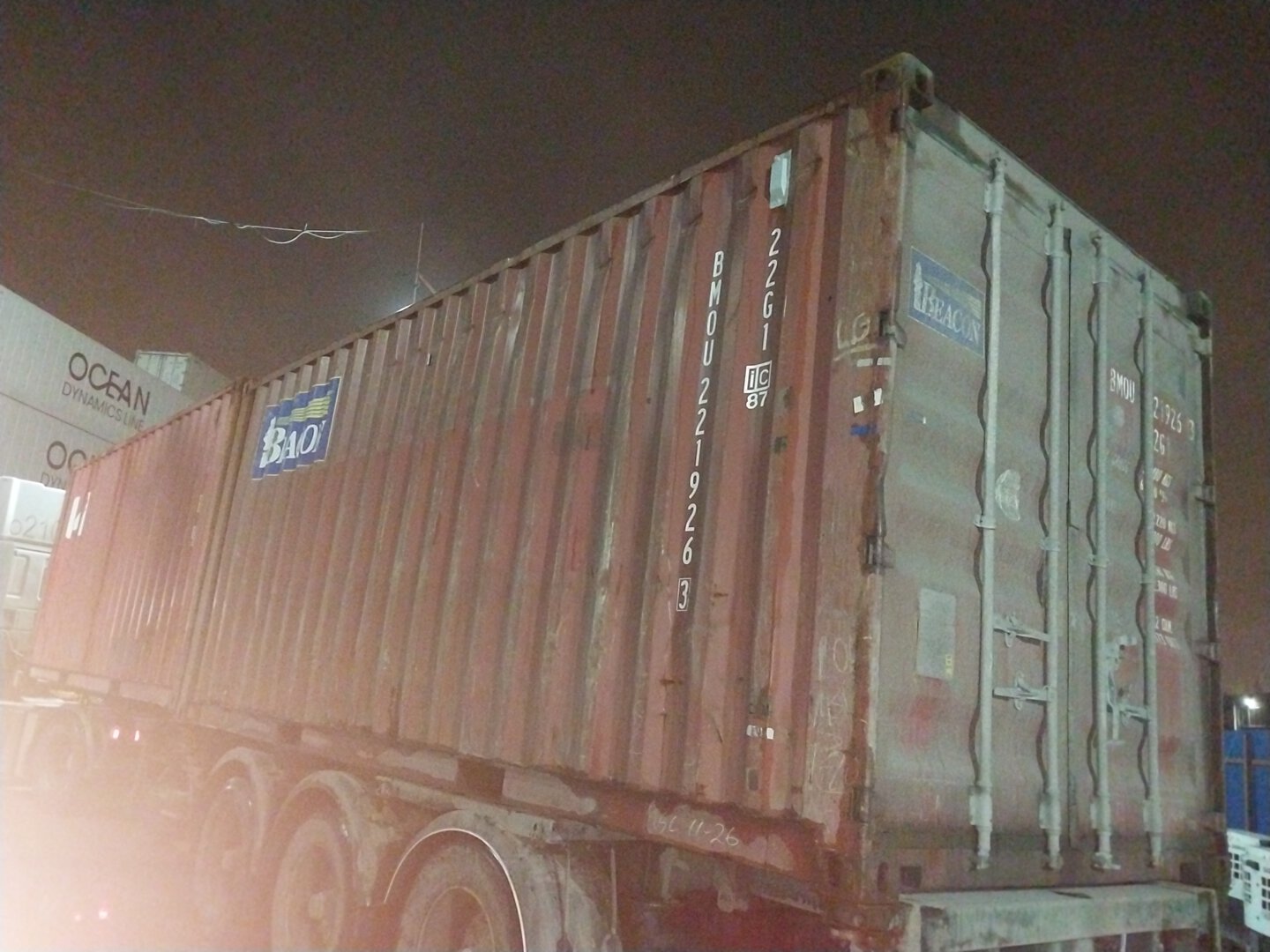 Морской контейнер BMOU2219263