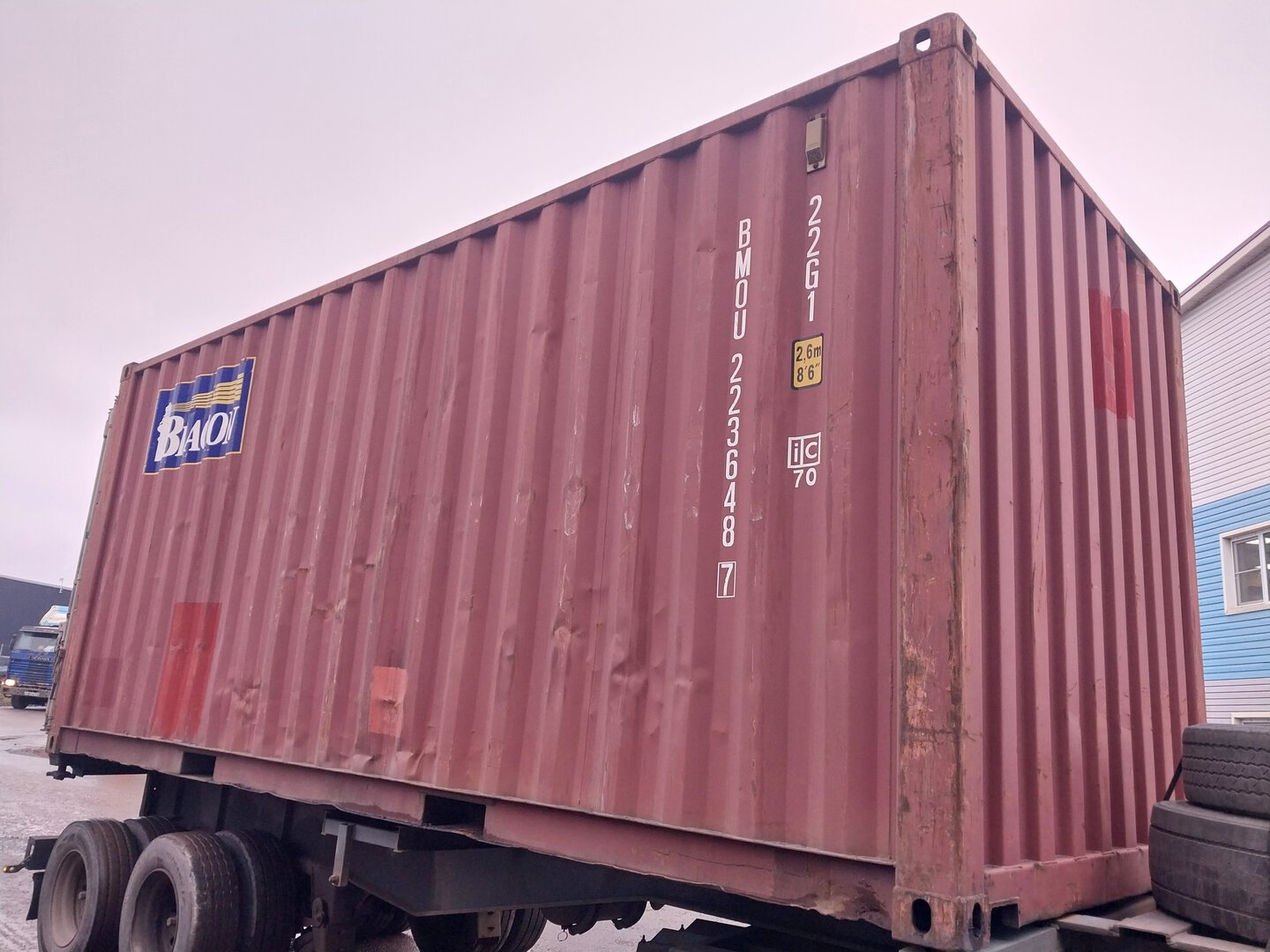 Морской контейнер BMOU2236487