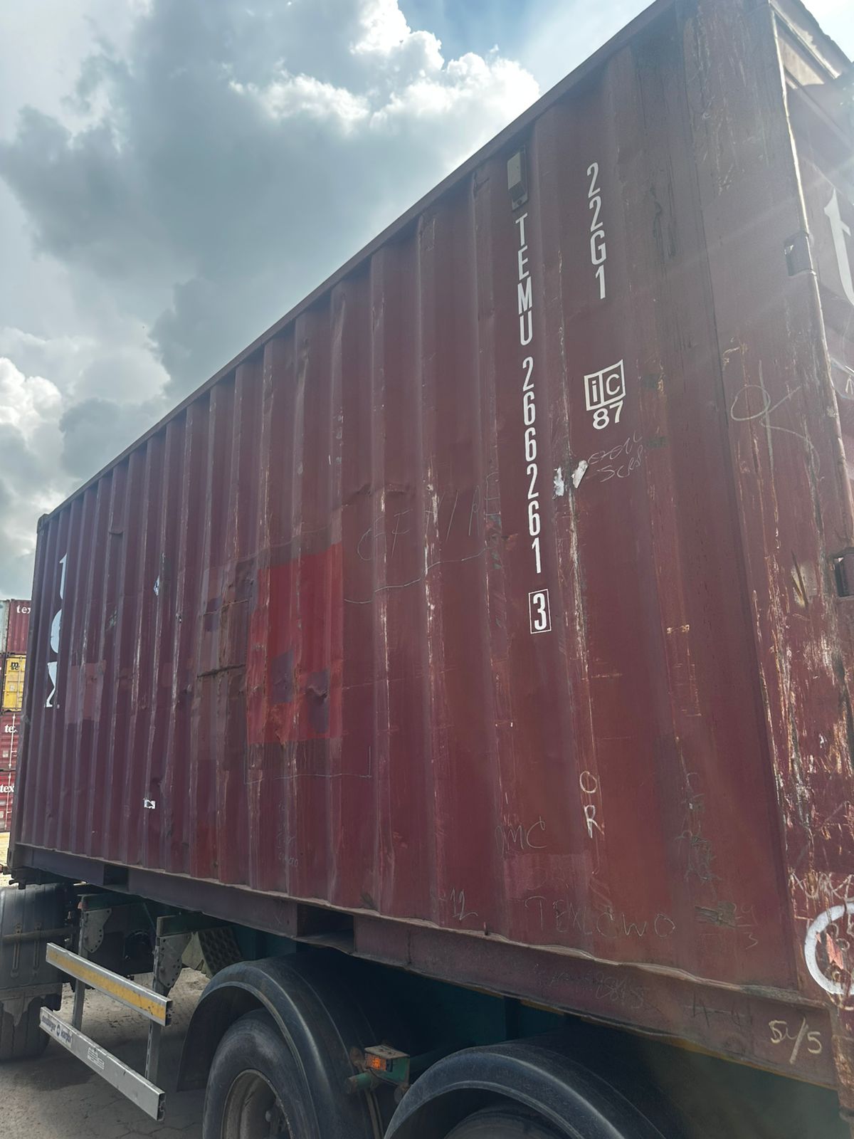 Морской контейнер BMOU2268397