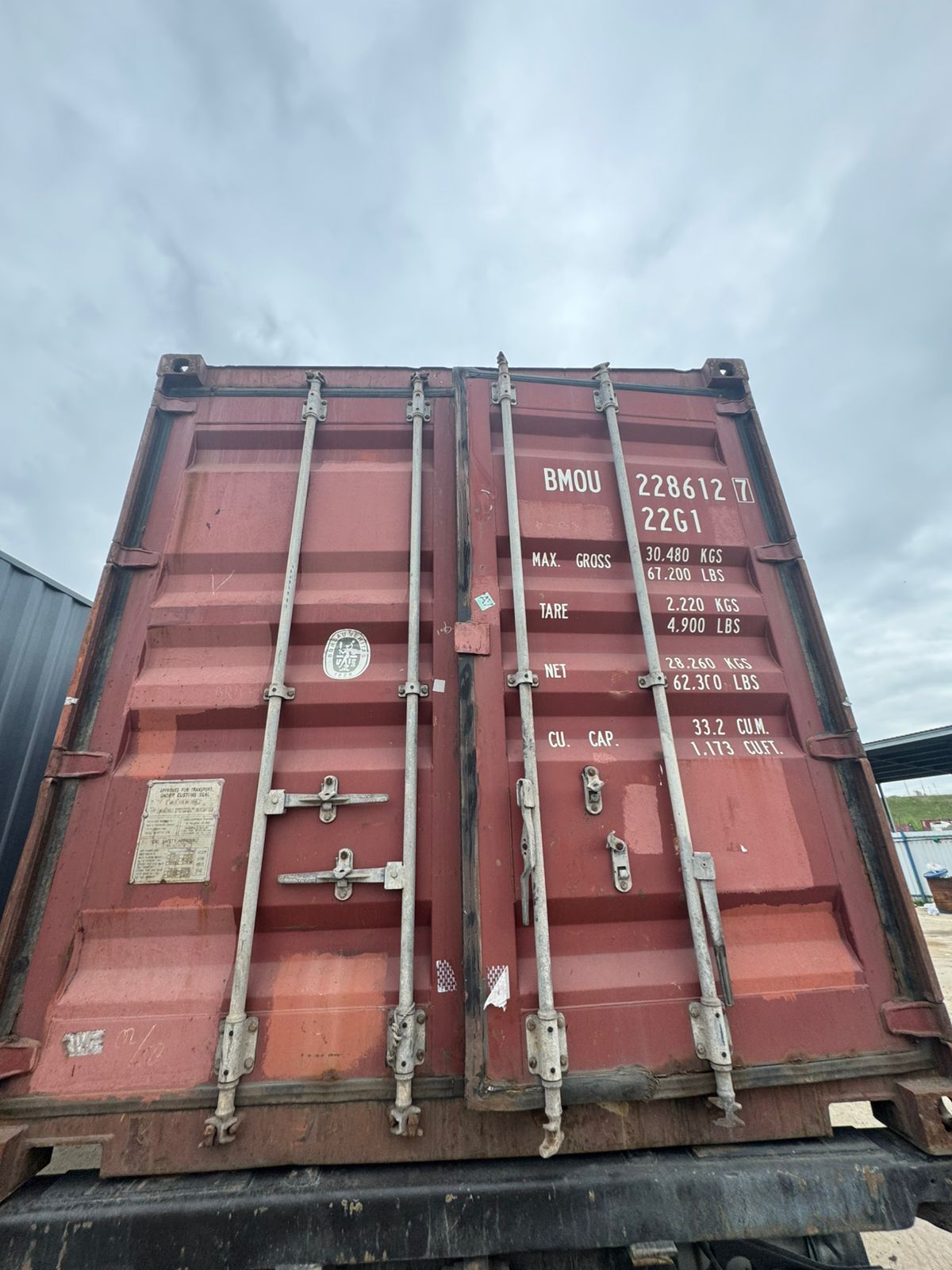 Морской контейнер BMOU2286127