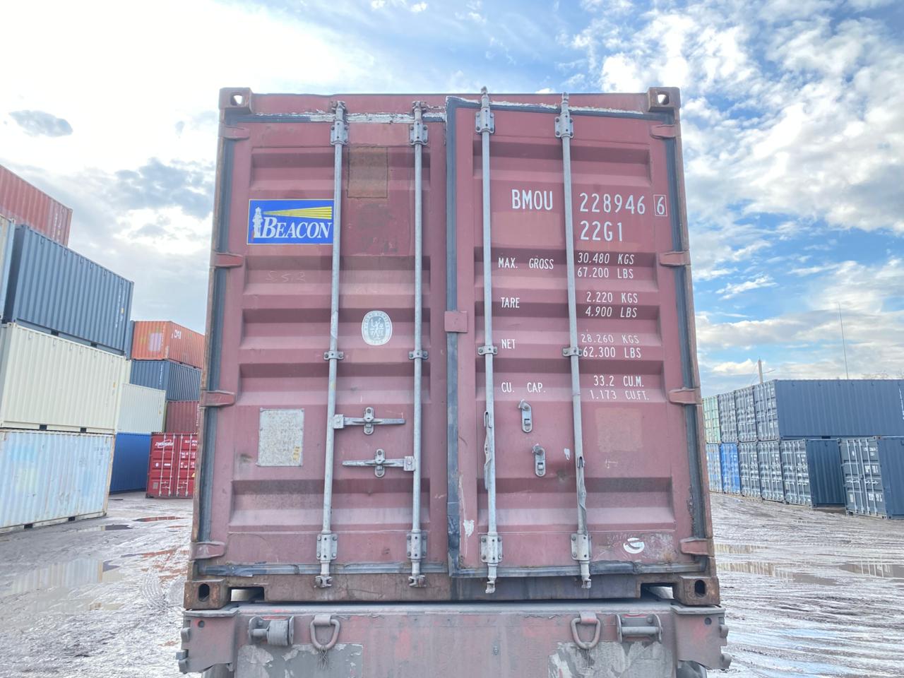 Морской контейнер BMOU2289466