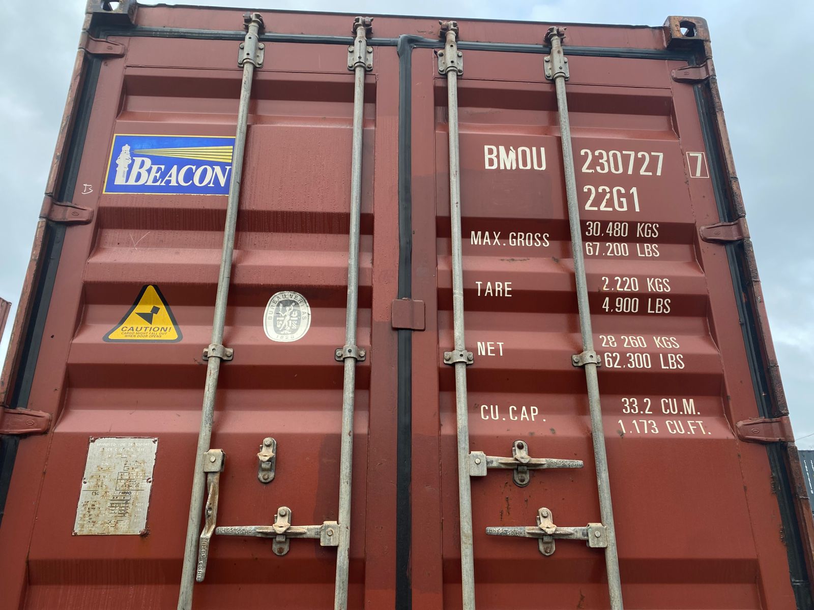 Морской контейнер BMOU2307277