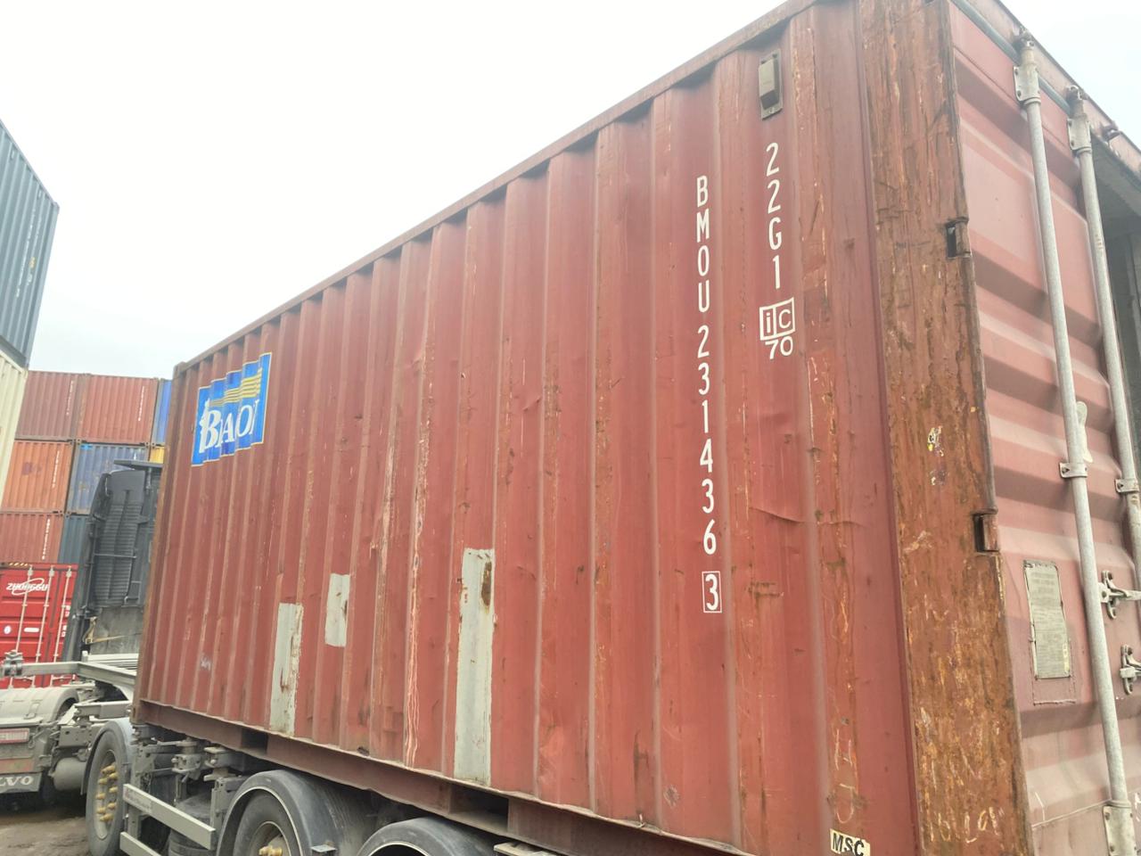 Морской контейнер BMOU2314363