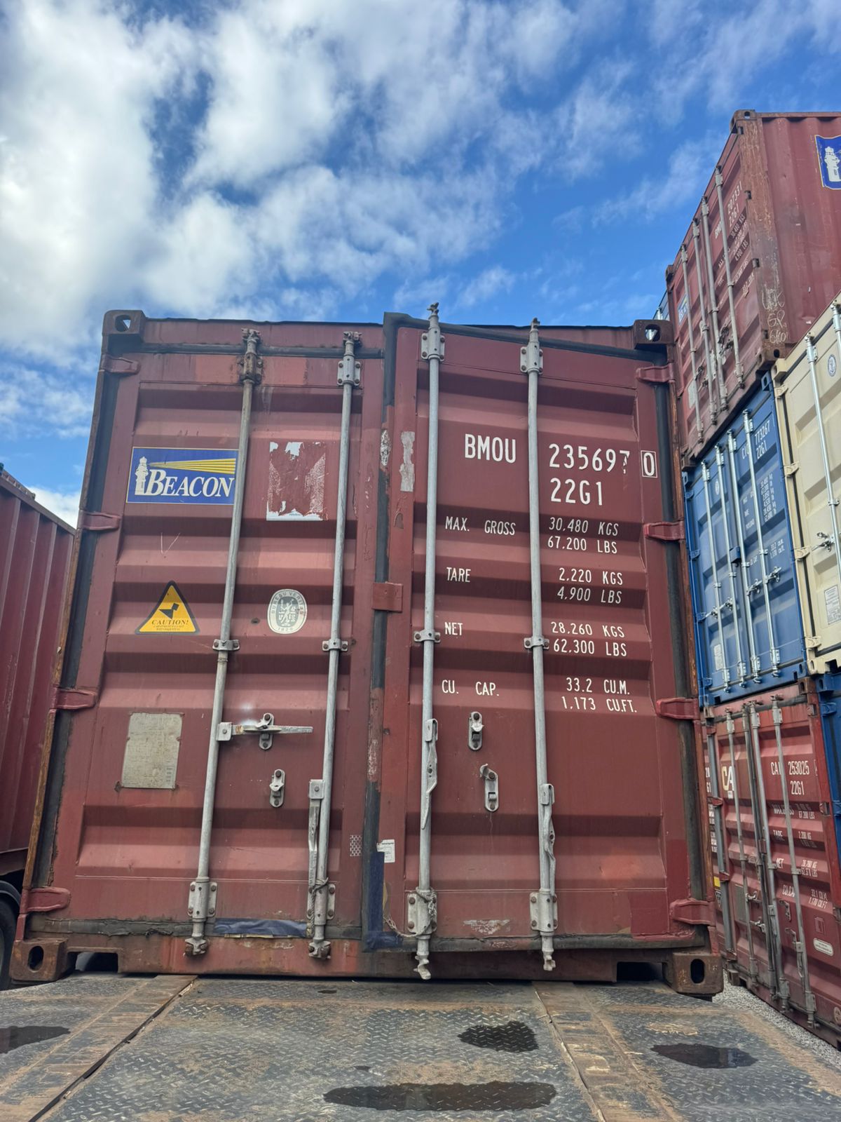 Морской контейнер BMOU2356970