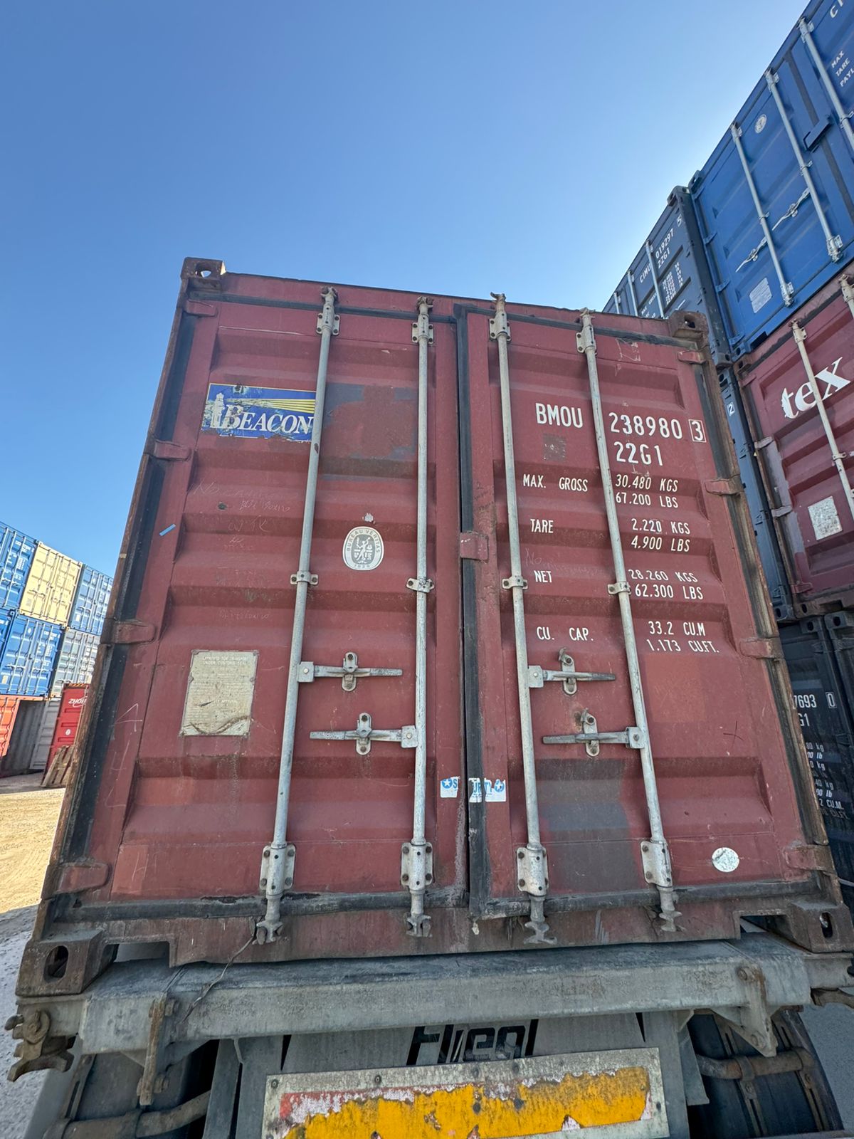 Морской контейнер BMOU2389803