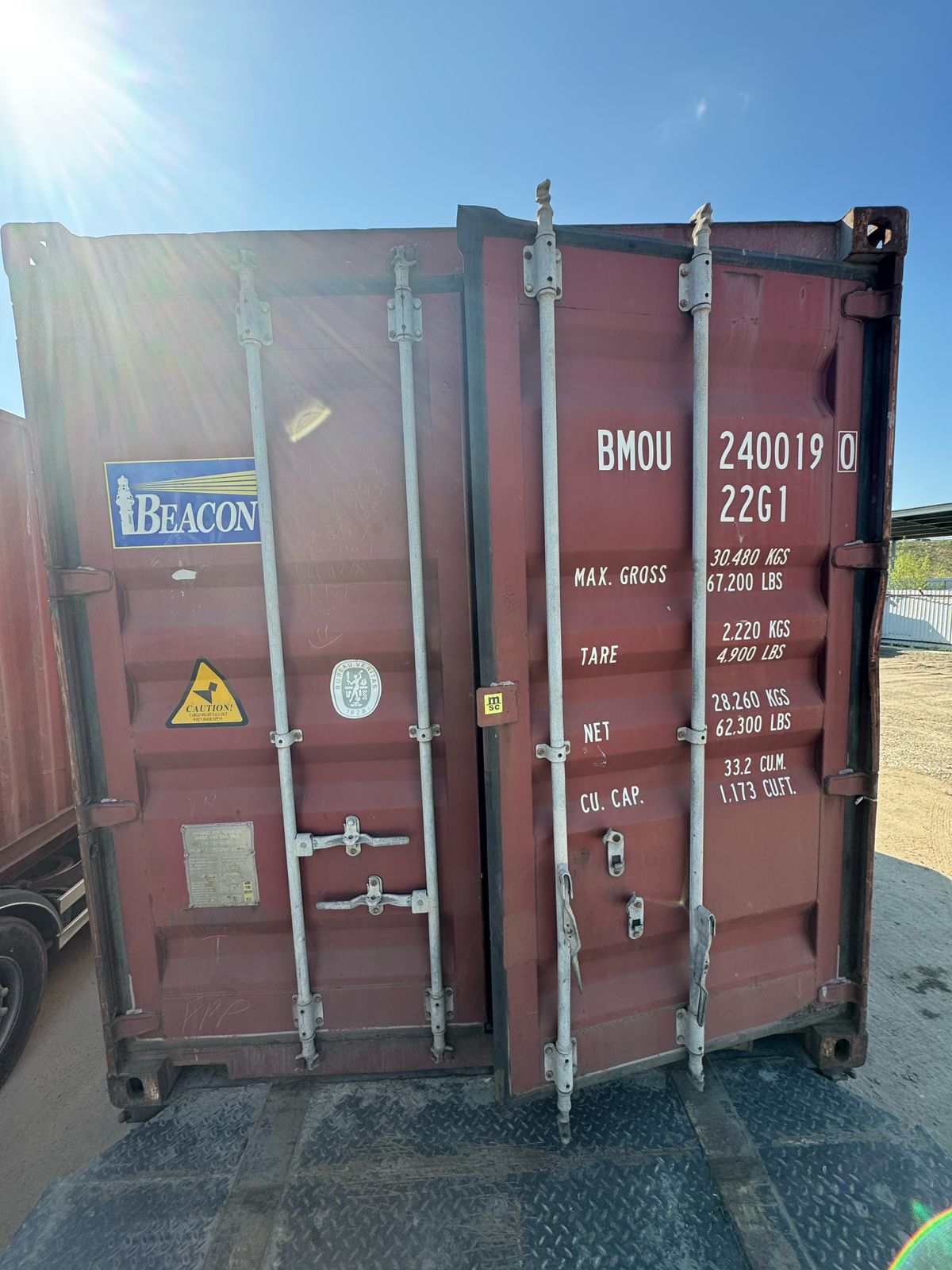 Морской контейнер BMOU2400190