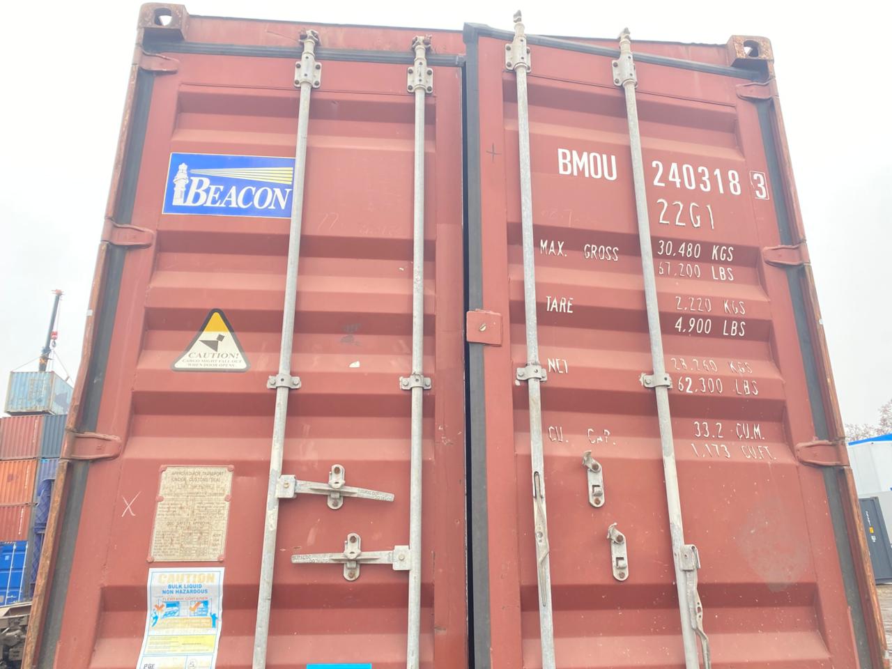 Морской контейнер BMOU2403183