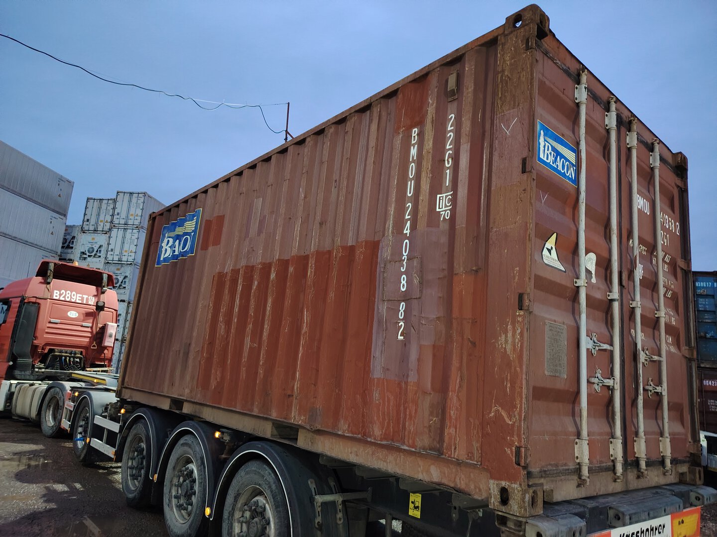 Морской контейнер BMOU2403882