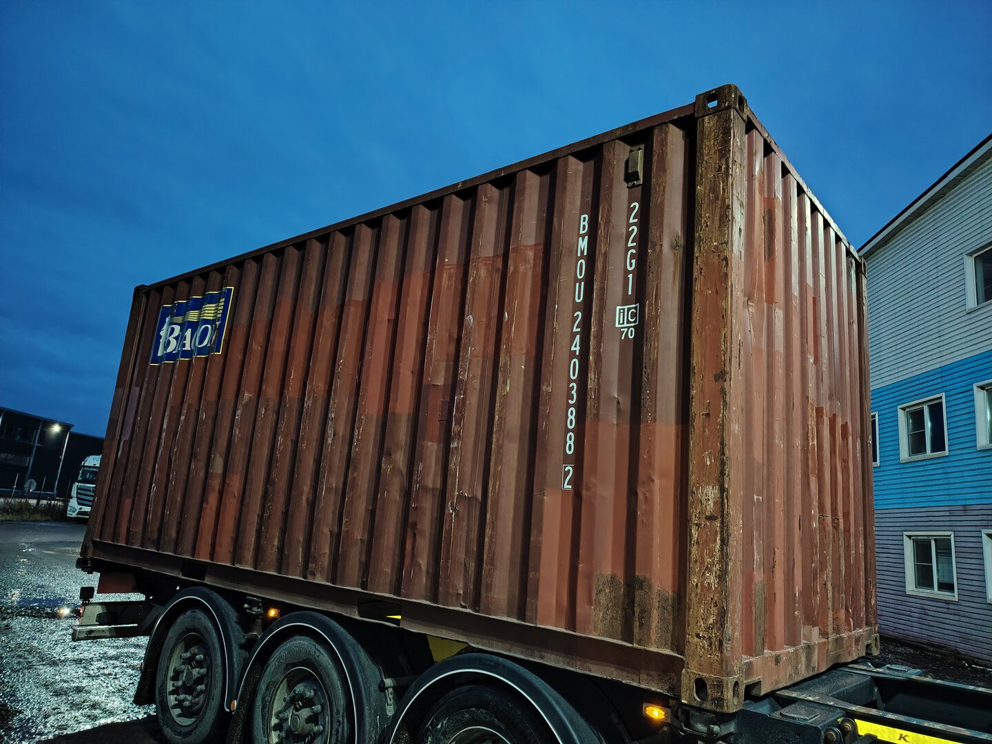 Морской контейнер BMOU2403882